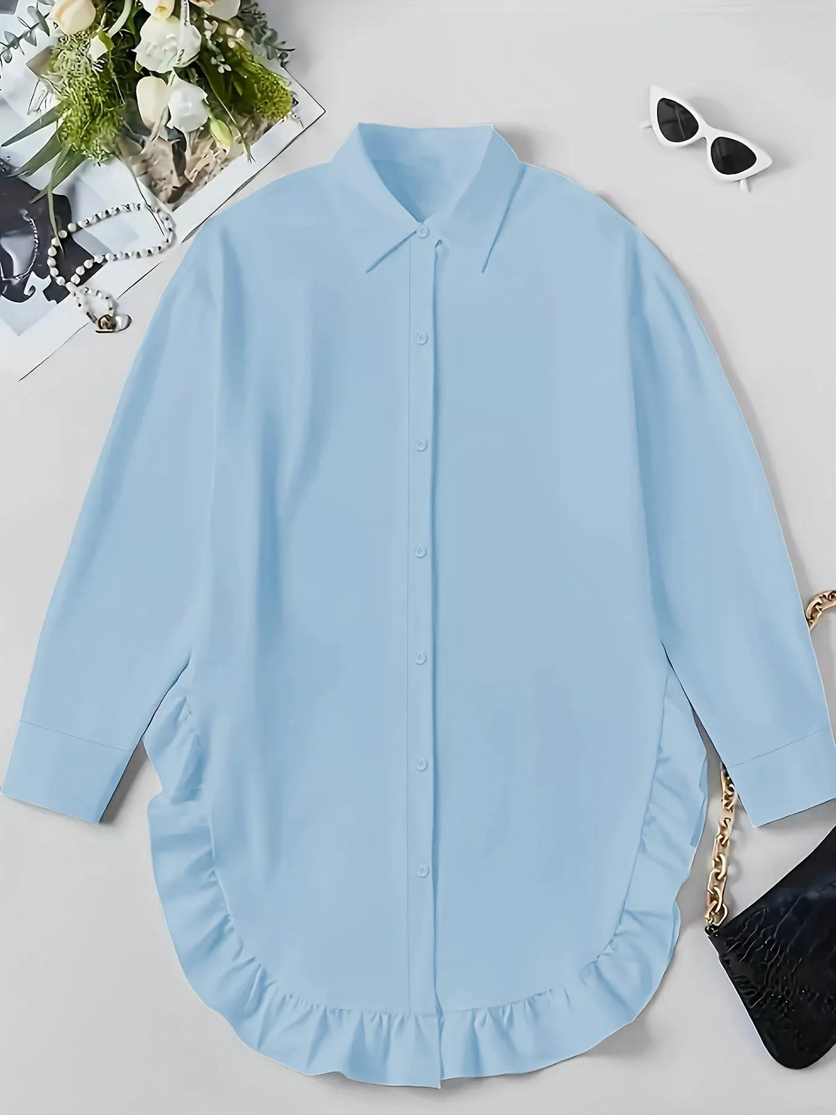 Long-sleeve shirt, product view