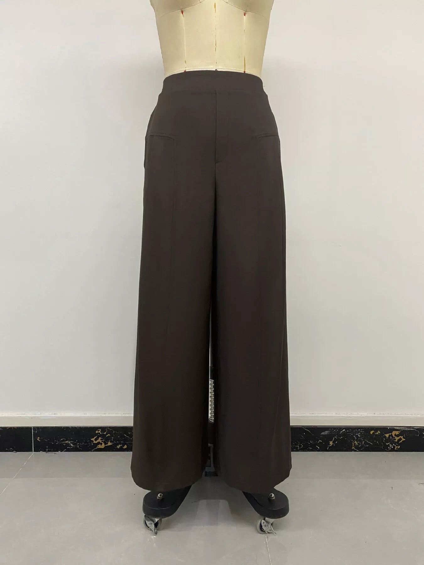 Trendsi High-Waisted Wide-Leg Pants -