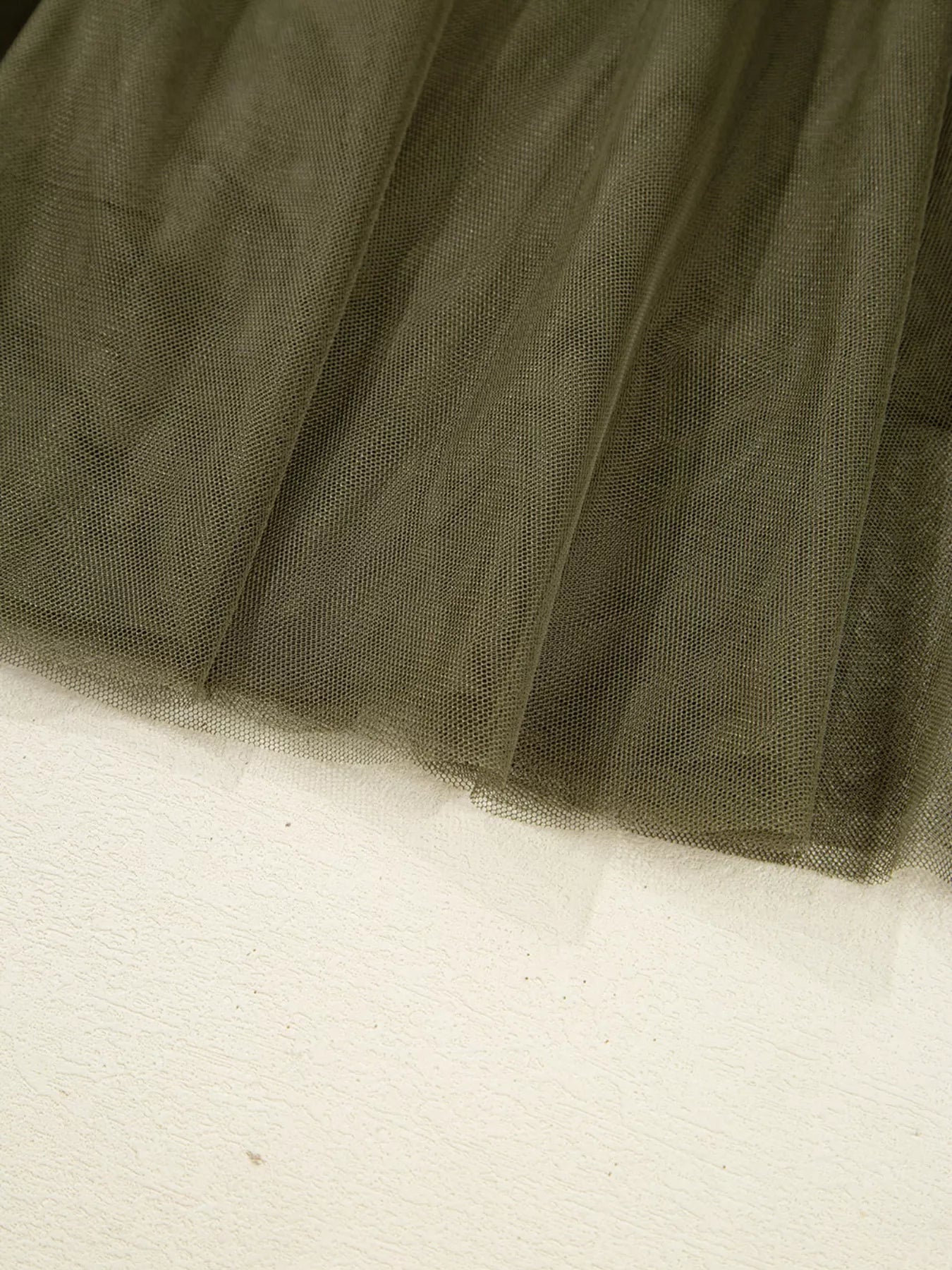 Trendsi Tulle A-Line Midi Skirt -