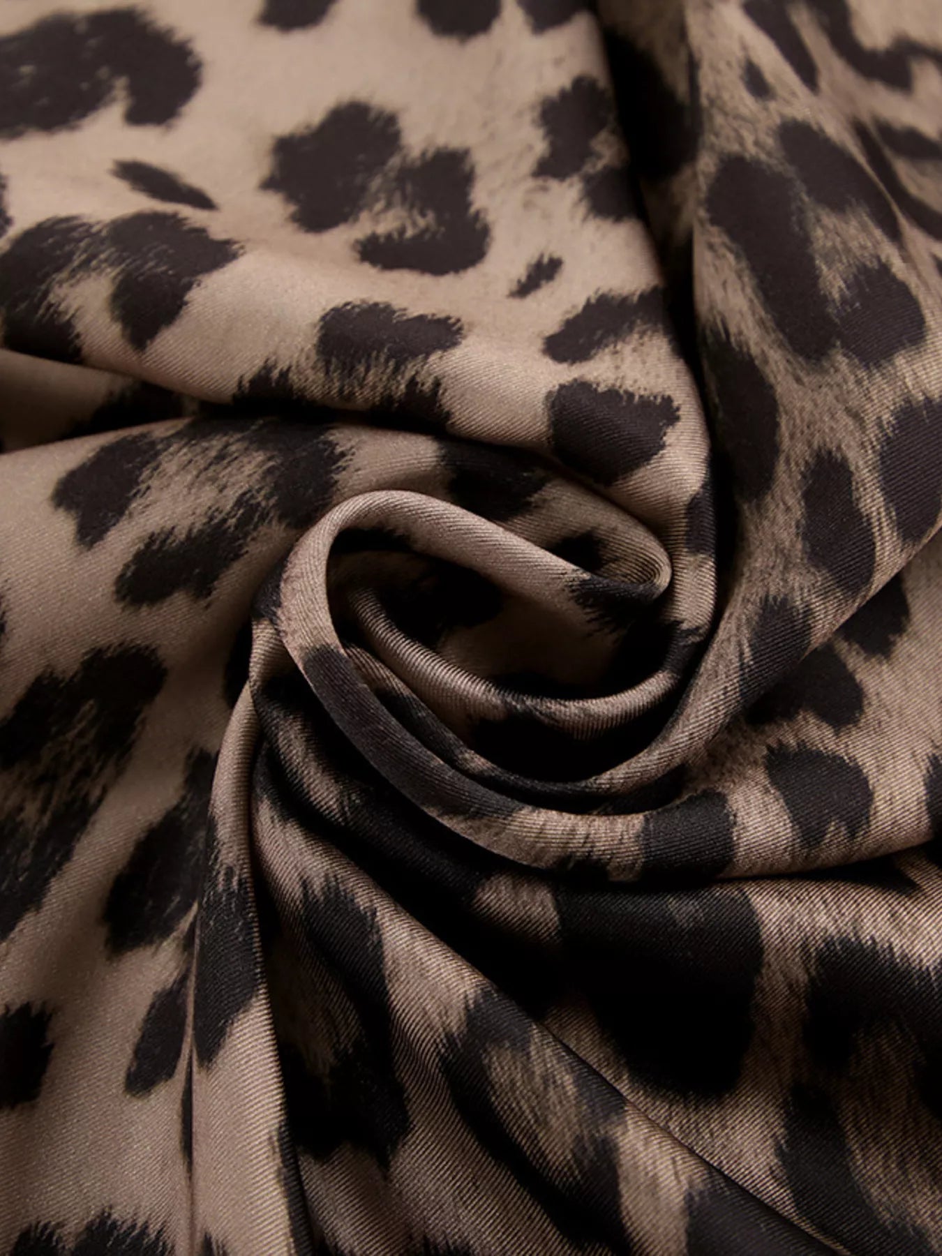 Trendsi Leopard Print Maxi Skirt -