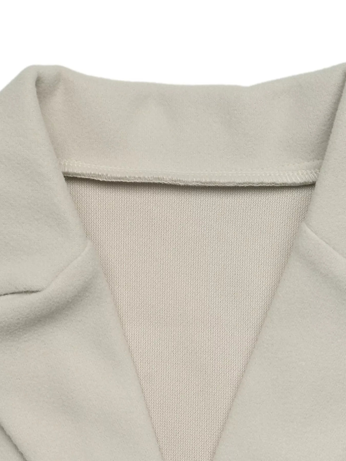 Belted lapel jacket
