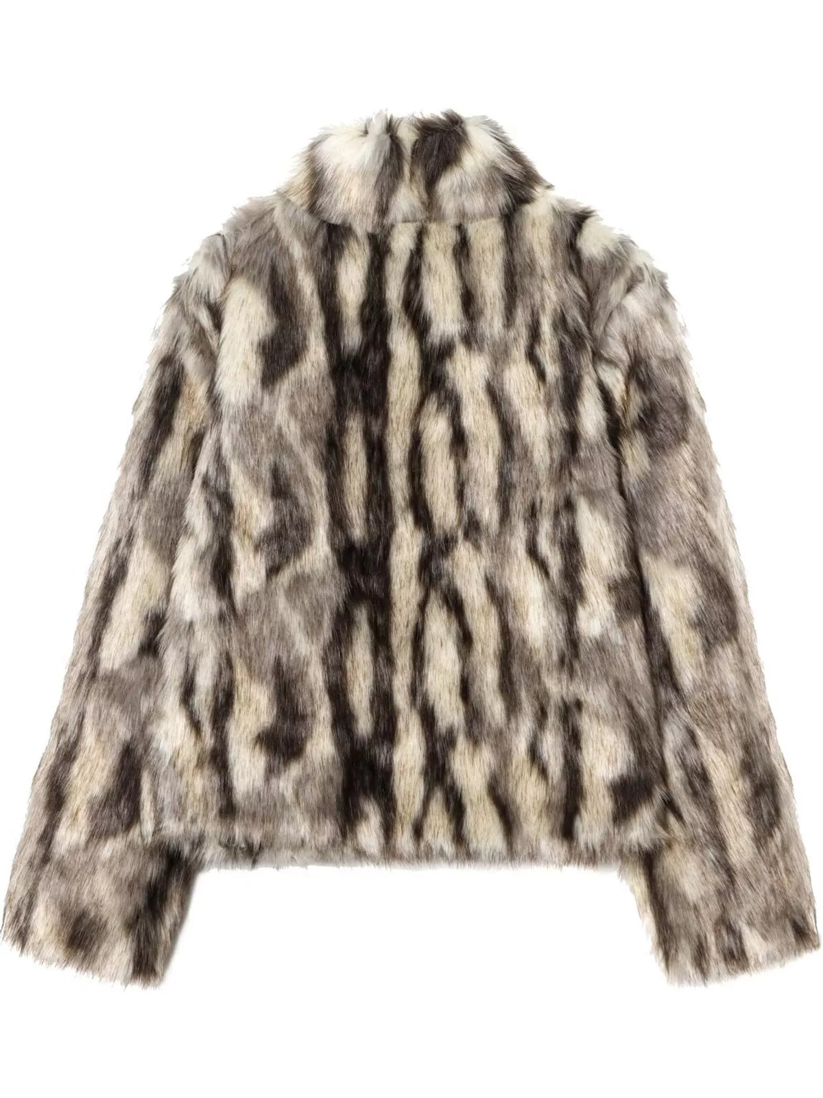 Collared long sleeve jacket, product view