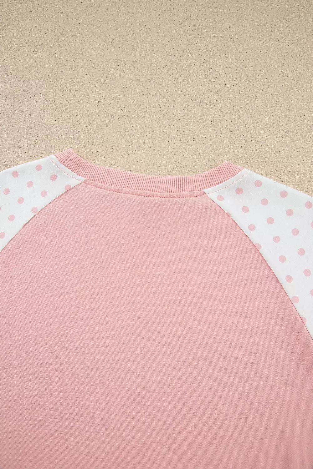 Women's Polka-Dot Cropped Sweatshirt & Wide-Leg Pants Set — alternate view 6