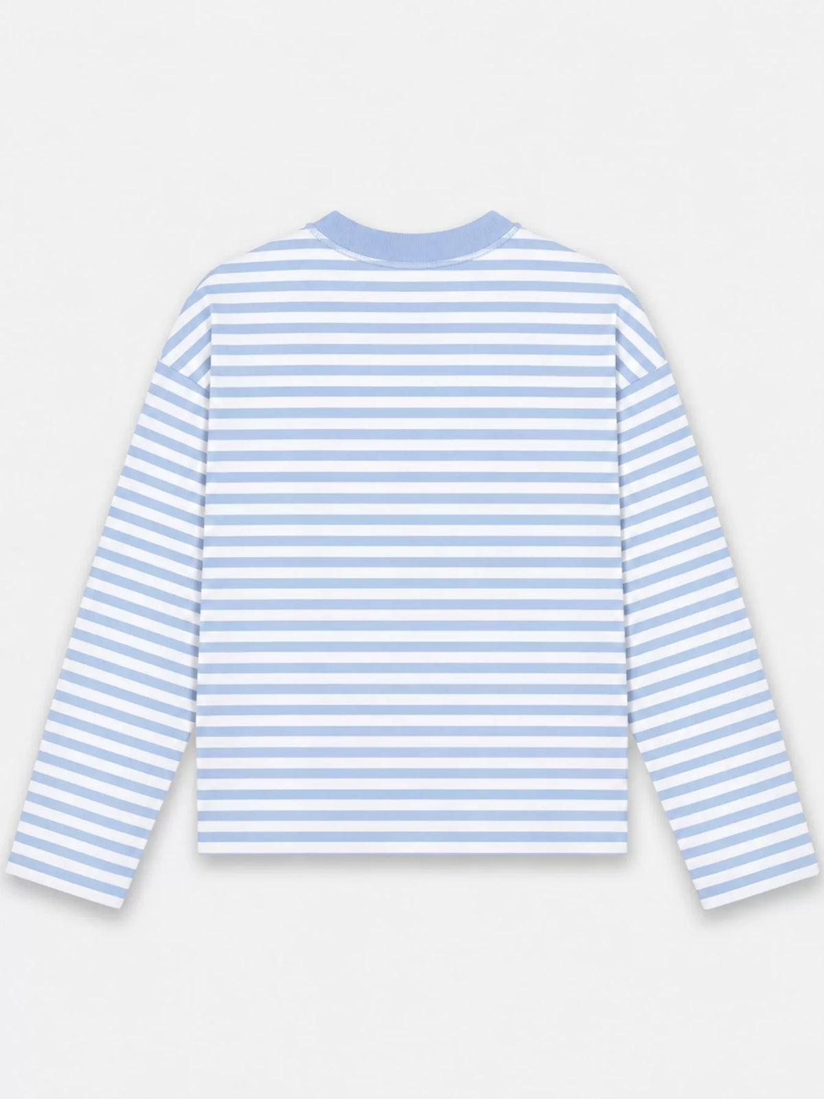 Long Sleeve Crew Neck T-Shirt — back view
