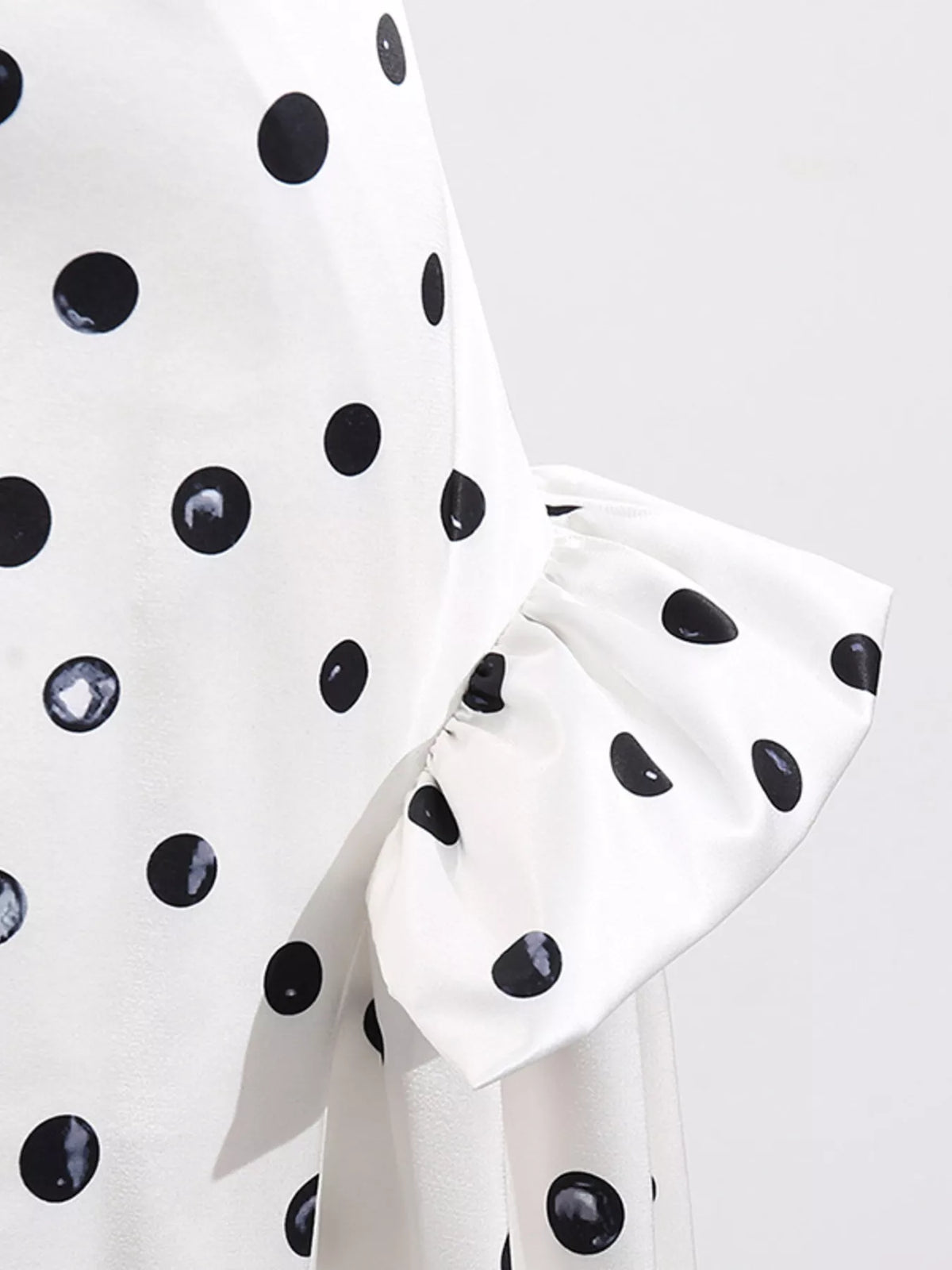 Trendsi Polka Dot Ruffle Skirt -