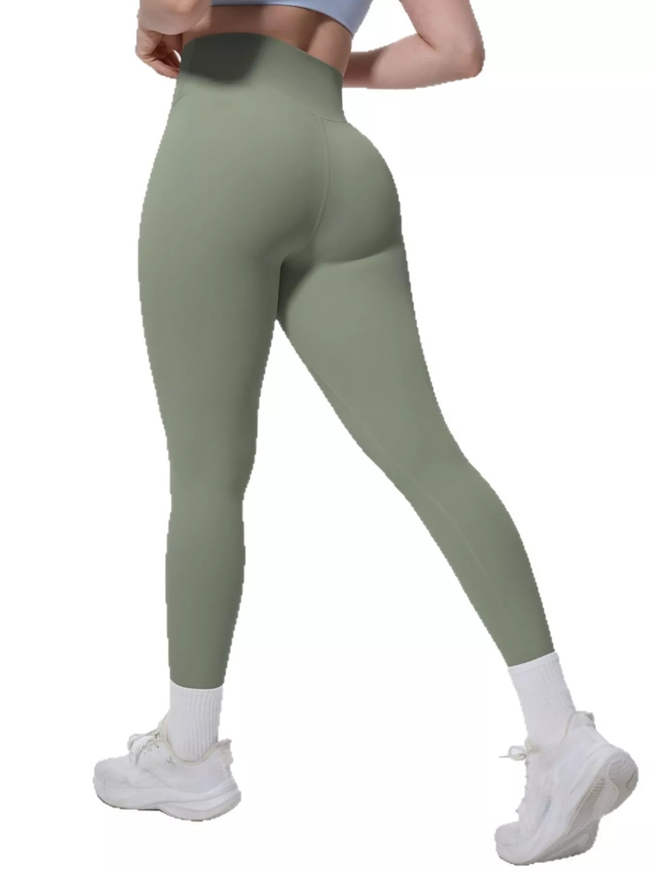 Trendsi High-Waisted Seamless Active Leggings -