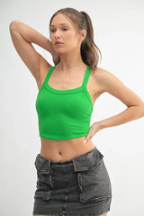 Trendsi MONO B Seamless Solid Cami - Shirts