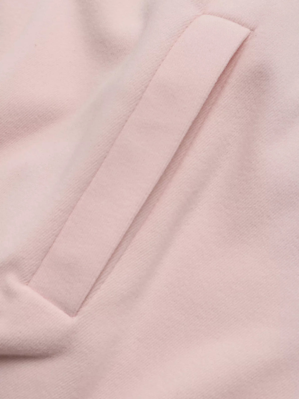 Zip-Up Drawstring Hem Sweatshirt — construction details