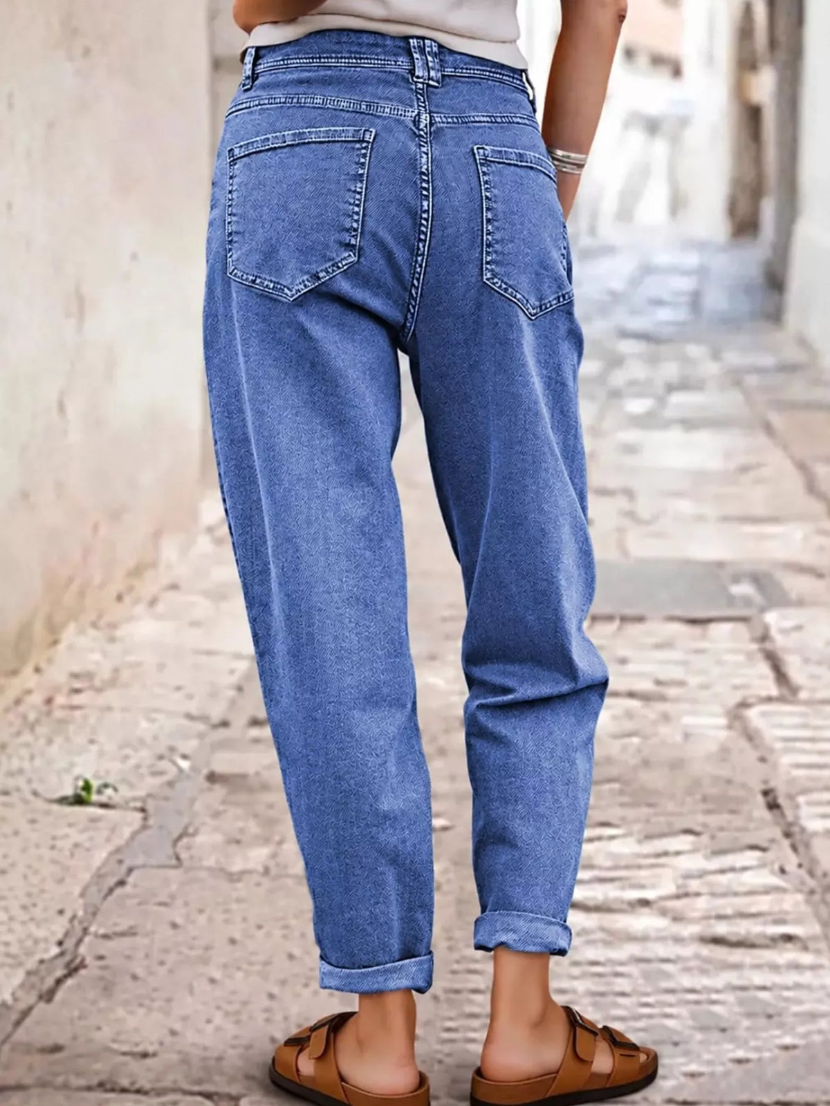 jeans, back view