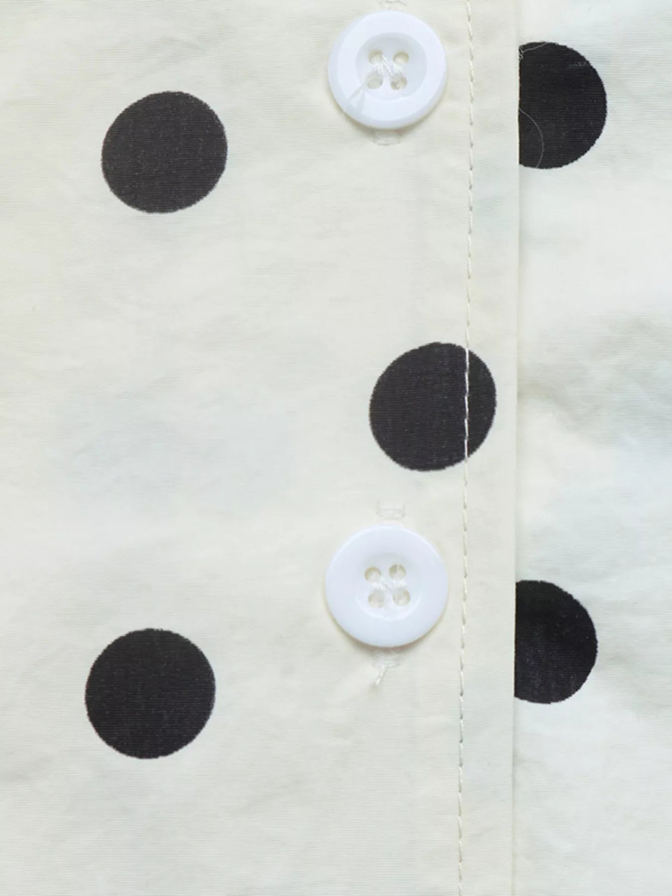 Trendsi Polka Dot Stand-Collar Casual Jacket -