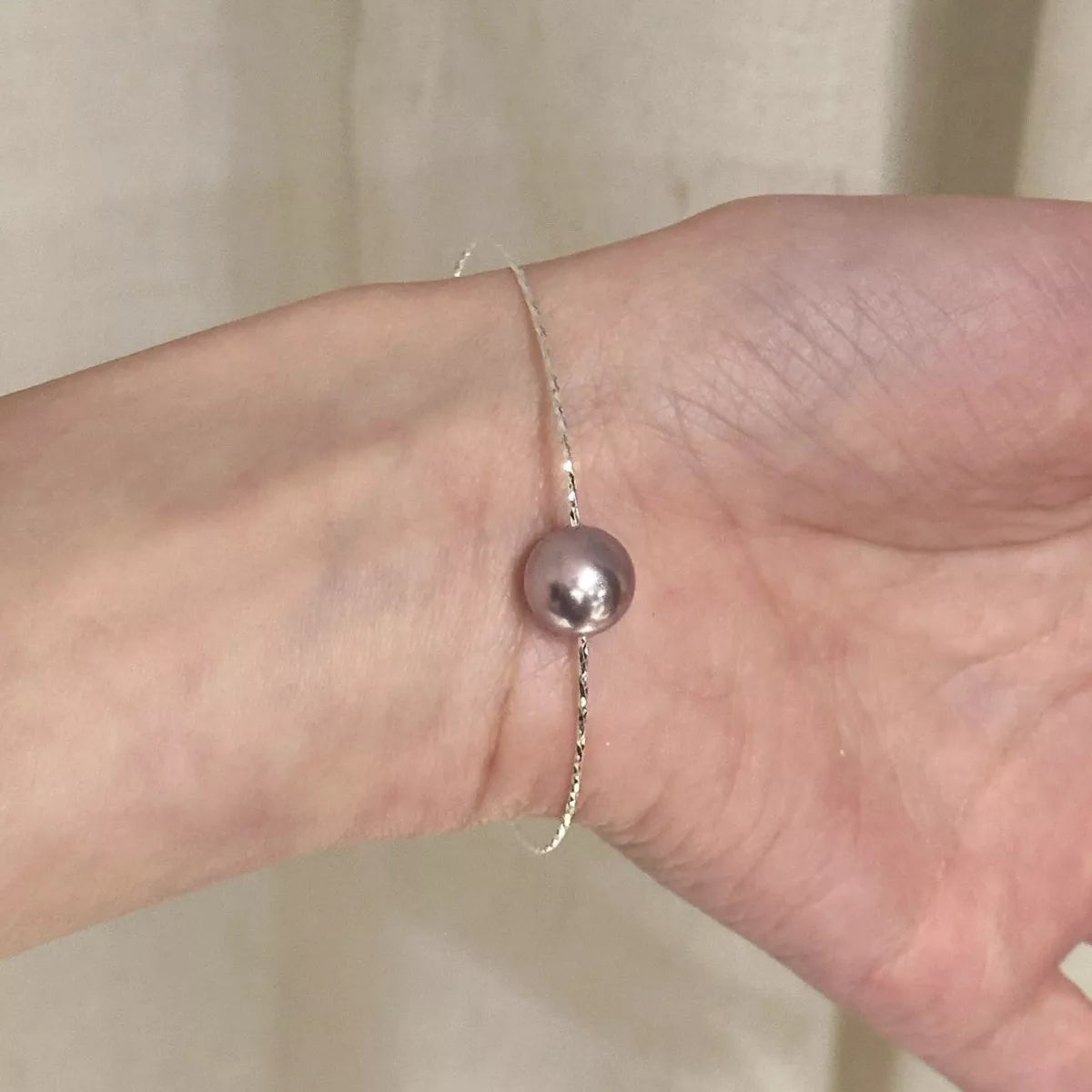 Trendsi Pearl Bangle Bracelet -