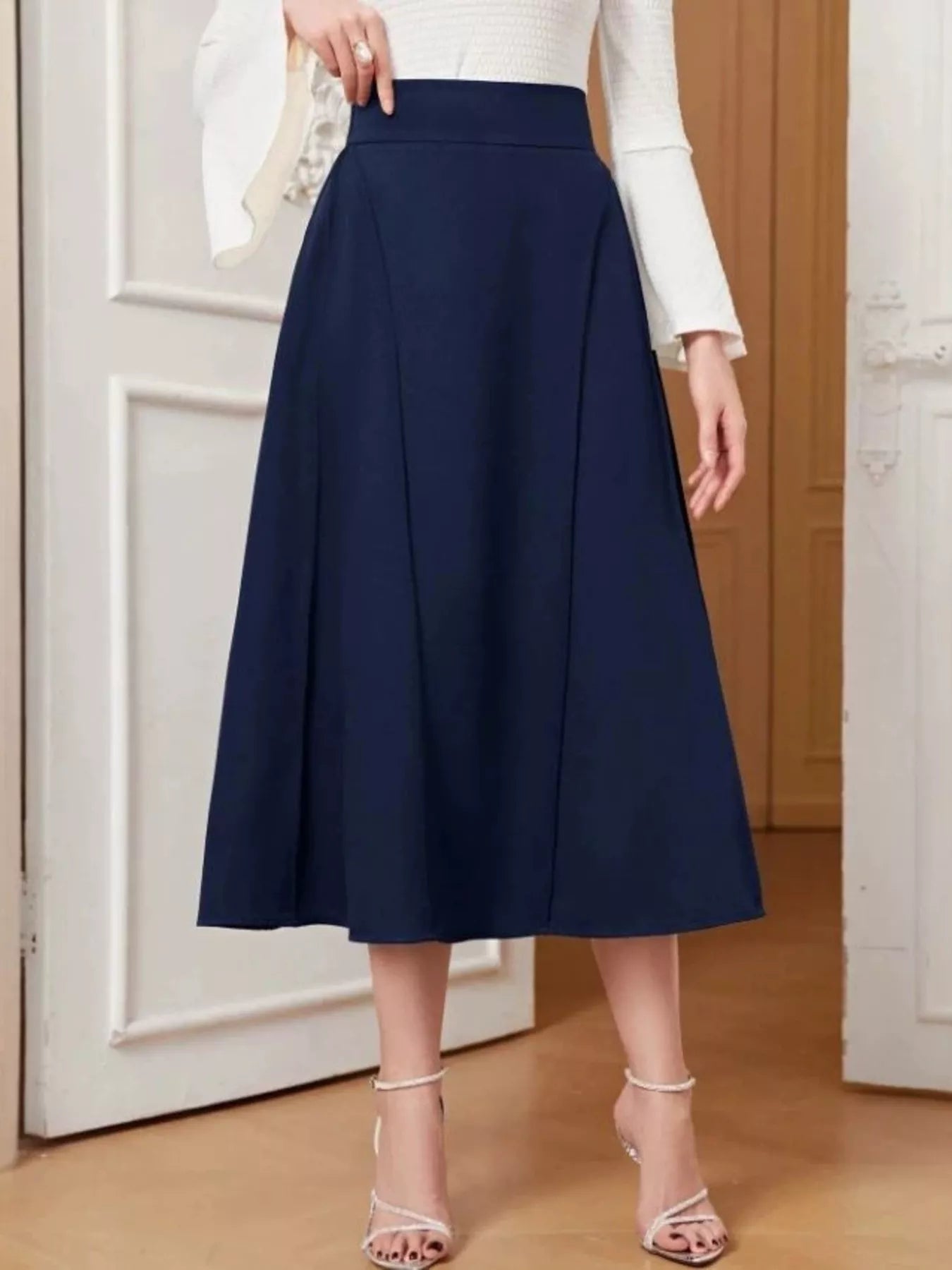 Trendsi A-Line Midi Skirt -
