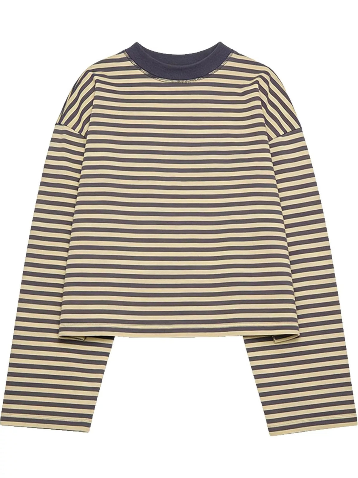 Long Sleeve Crew Neck T-Shirt — garment front