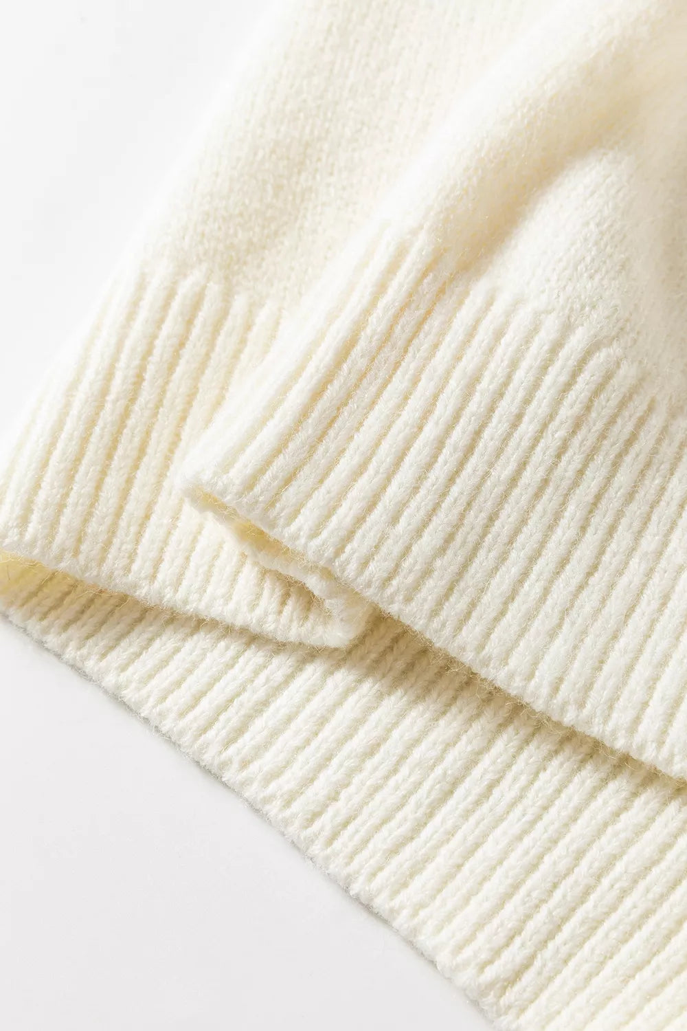 Trendsi 'HO HO HO' Button Up Knit Cardigan -