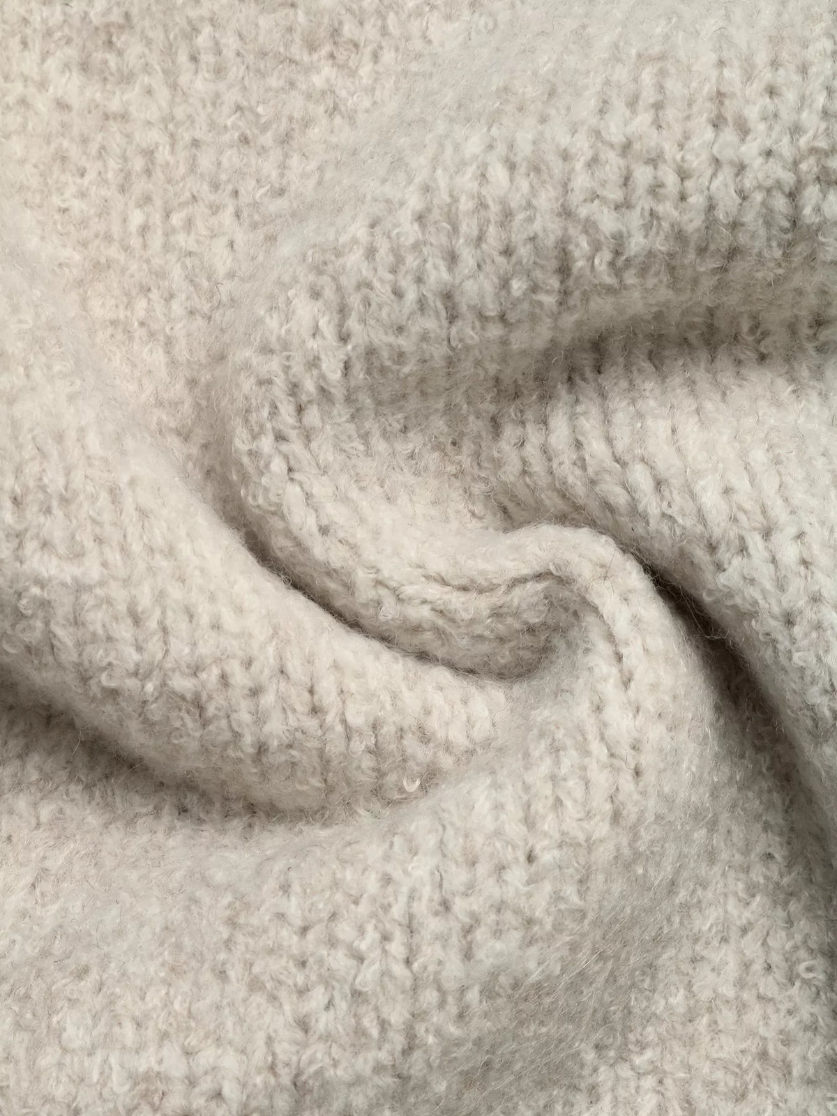Open front dropped shoulder cardigan