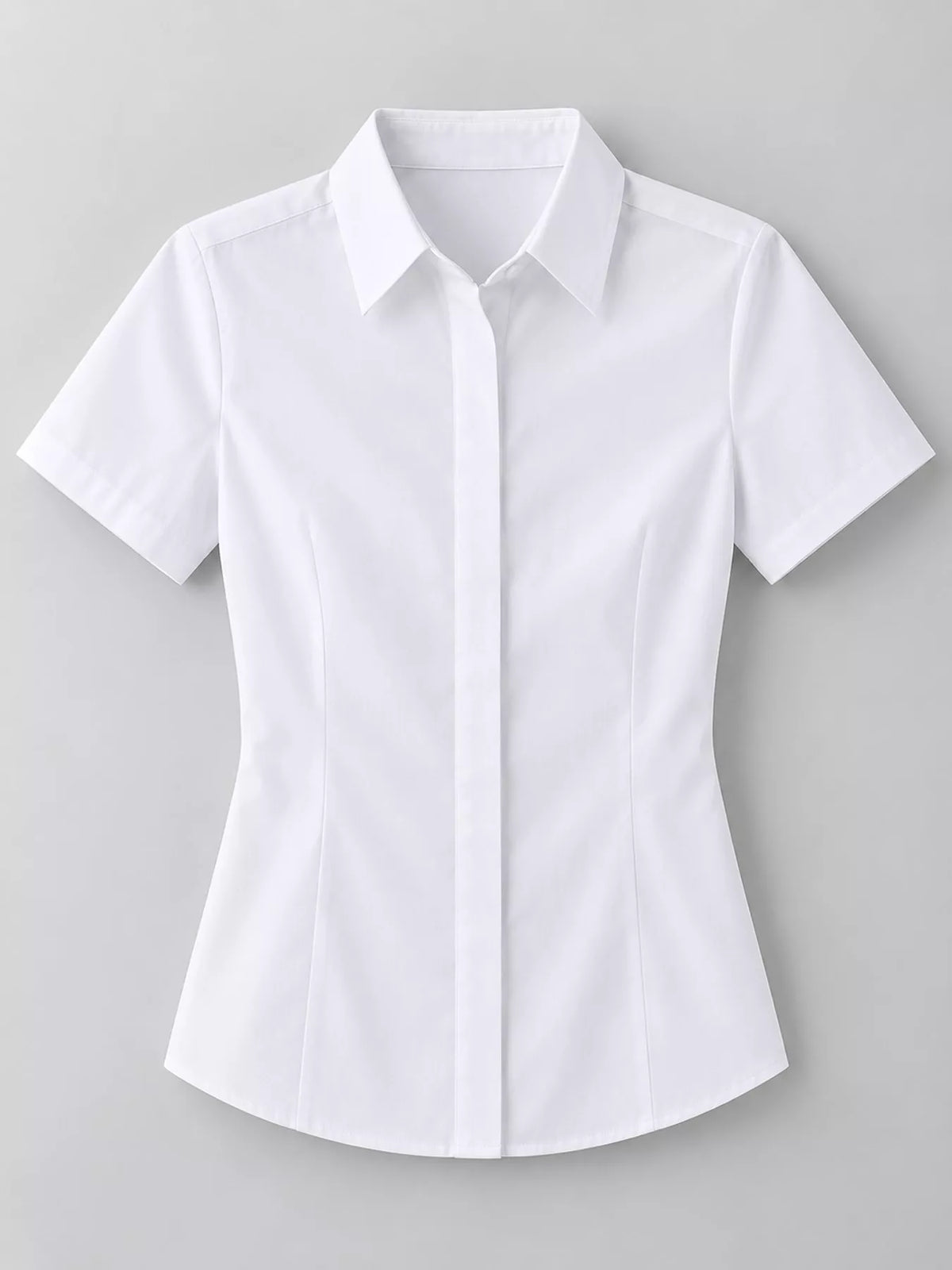 White button-down shirt