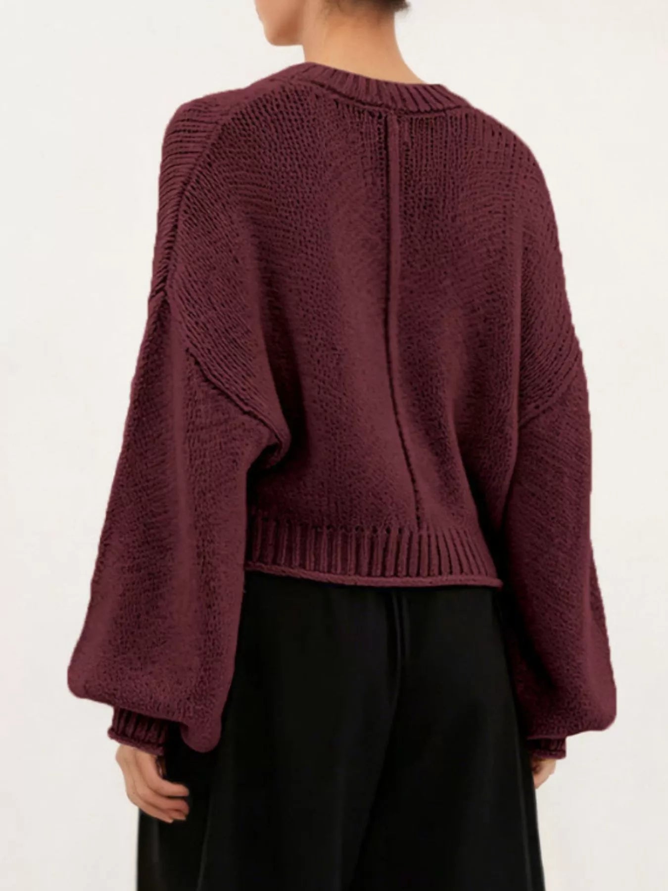 Trendsi Oversized Chunky Knit Sweater -