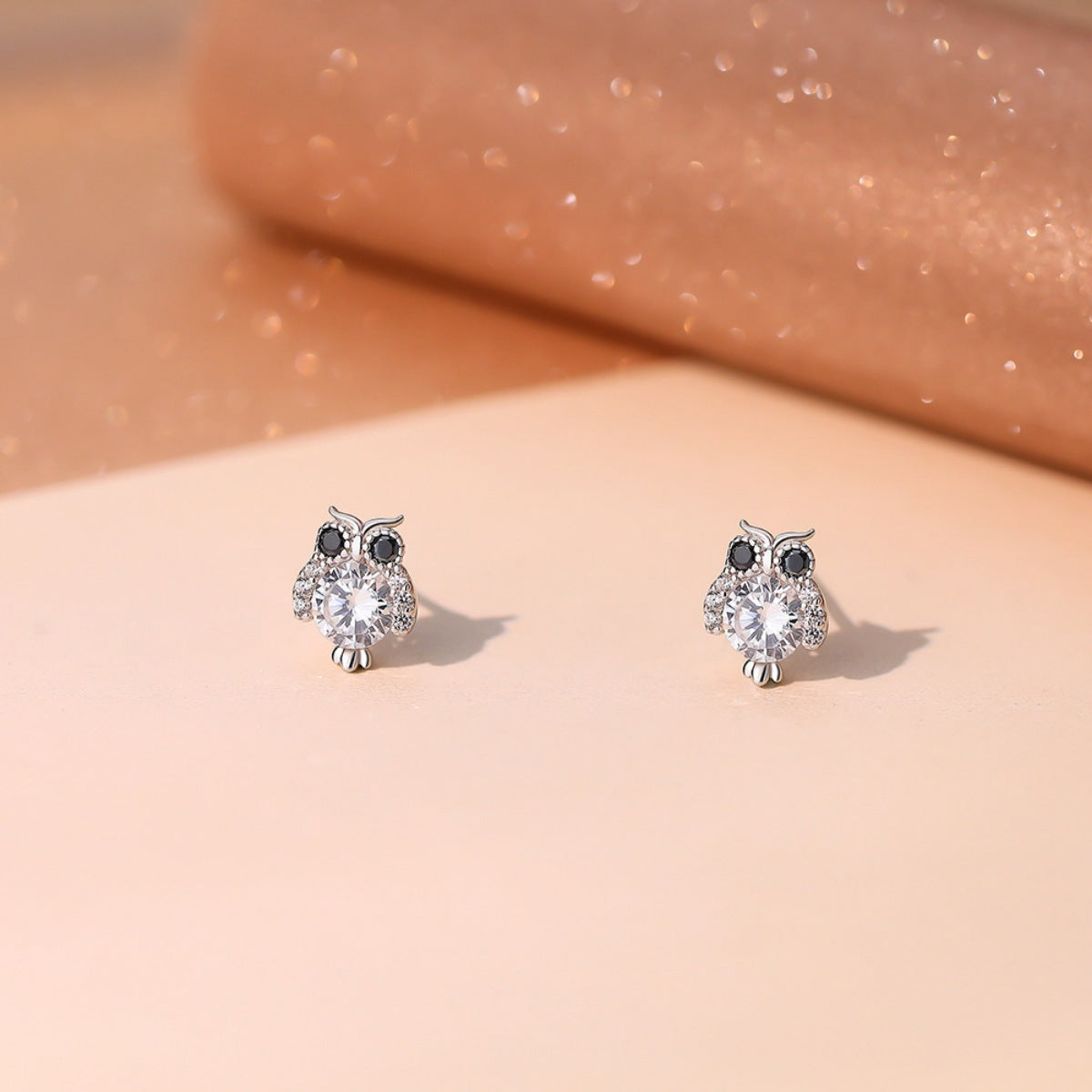 Trendsi Owl Stud Earrings -