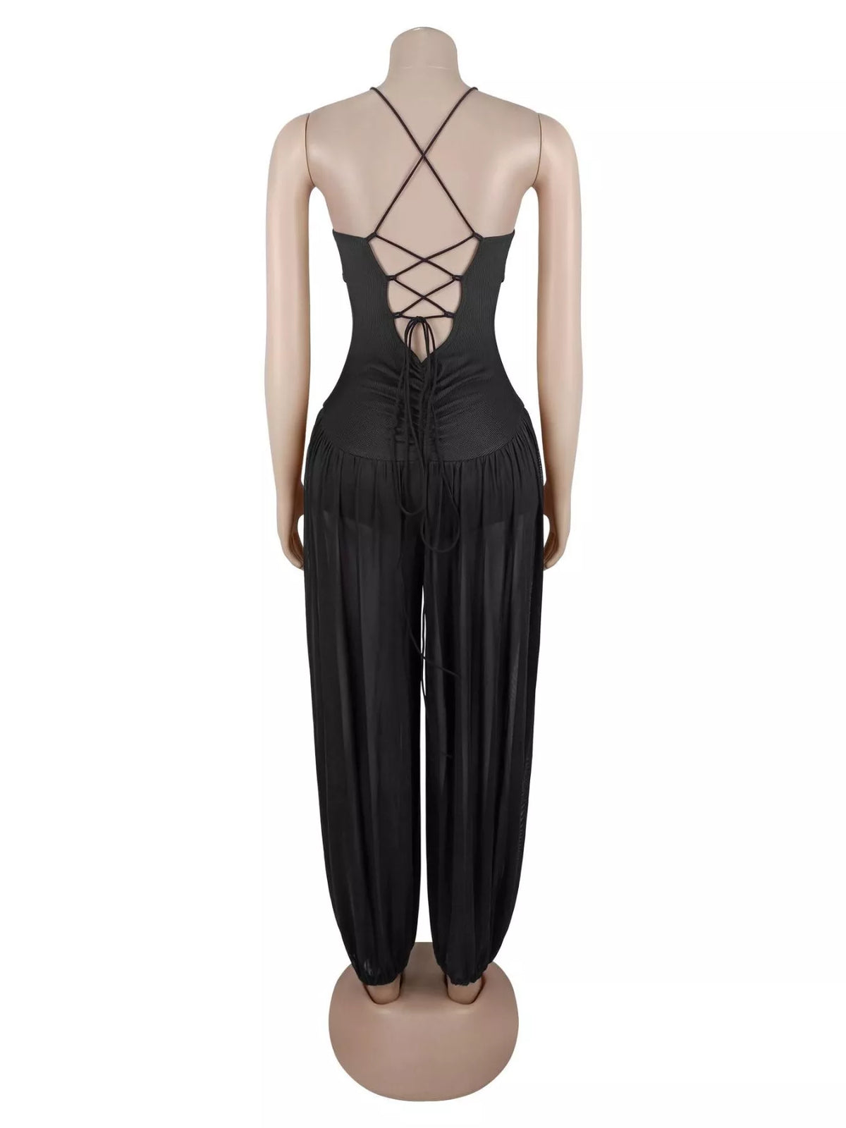 Trendsi Spaghetti Strap Wide-Leg Jumpsuit -