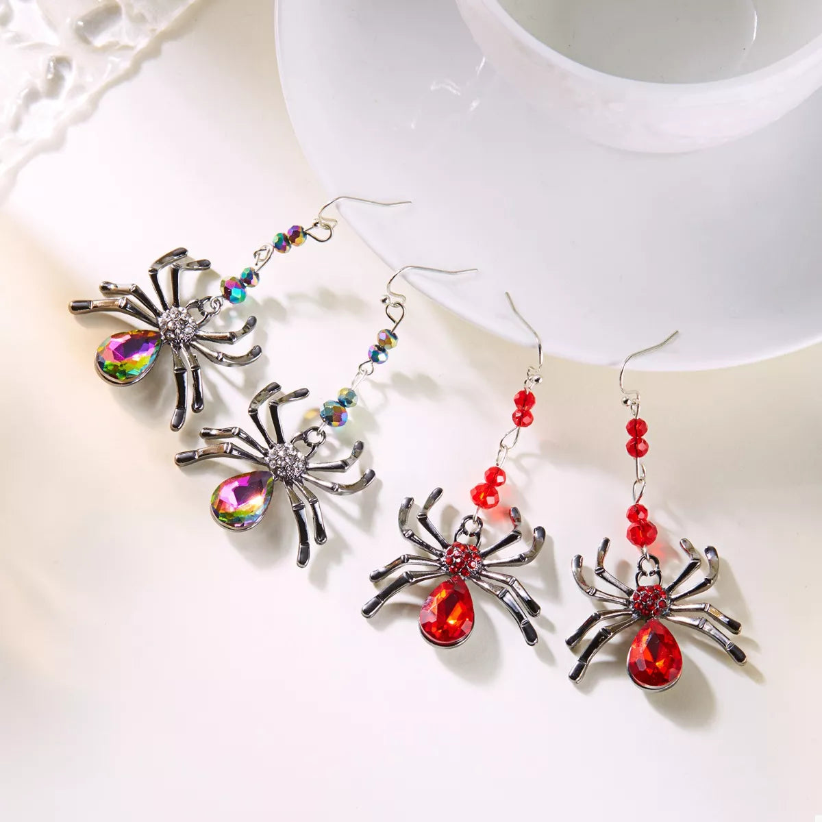 Trendsi Halloween Spider Dangle Earrings -