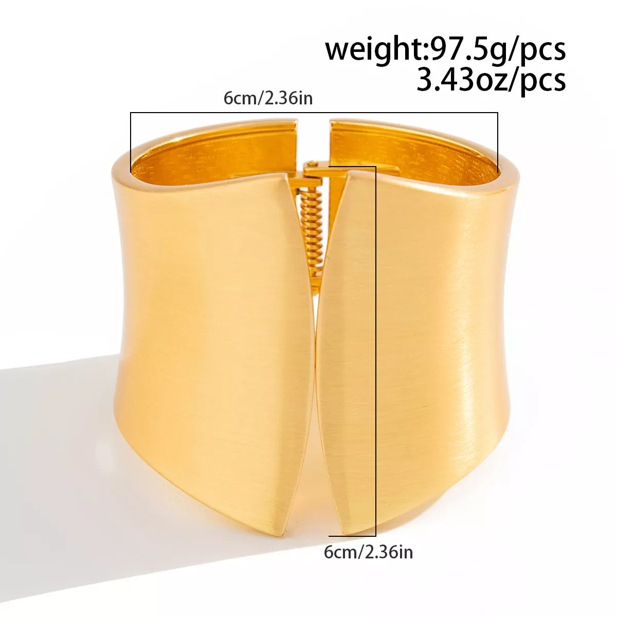 Trendsi Wide Cuff Bracelet -
