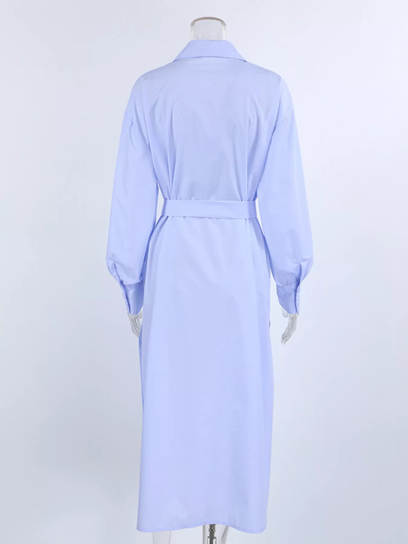 Trendsi Longline Button-Down Shirt -