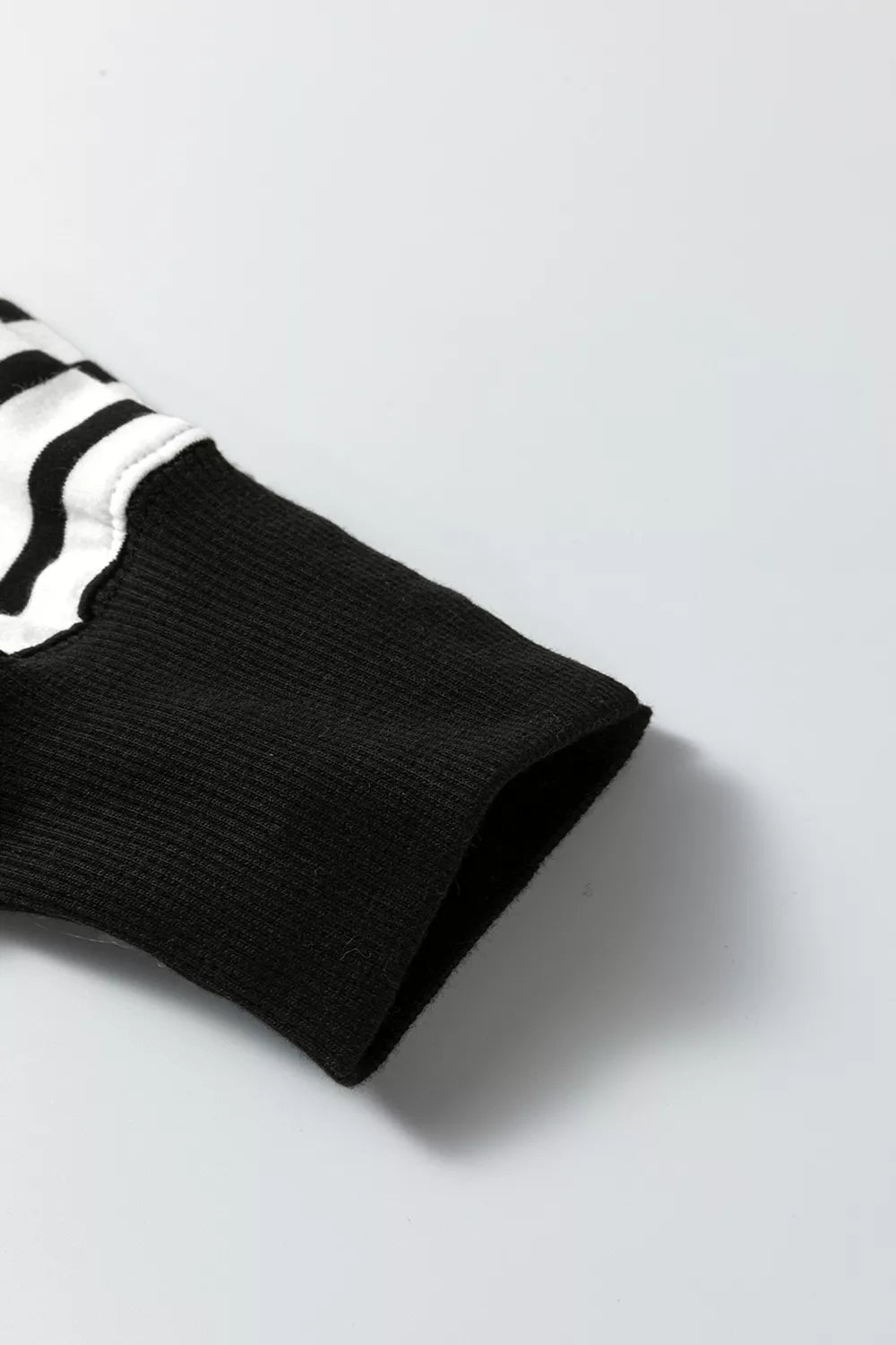 Trendsi Color-Block Striped Long Sleeve Sweatshirt -