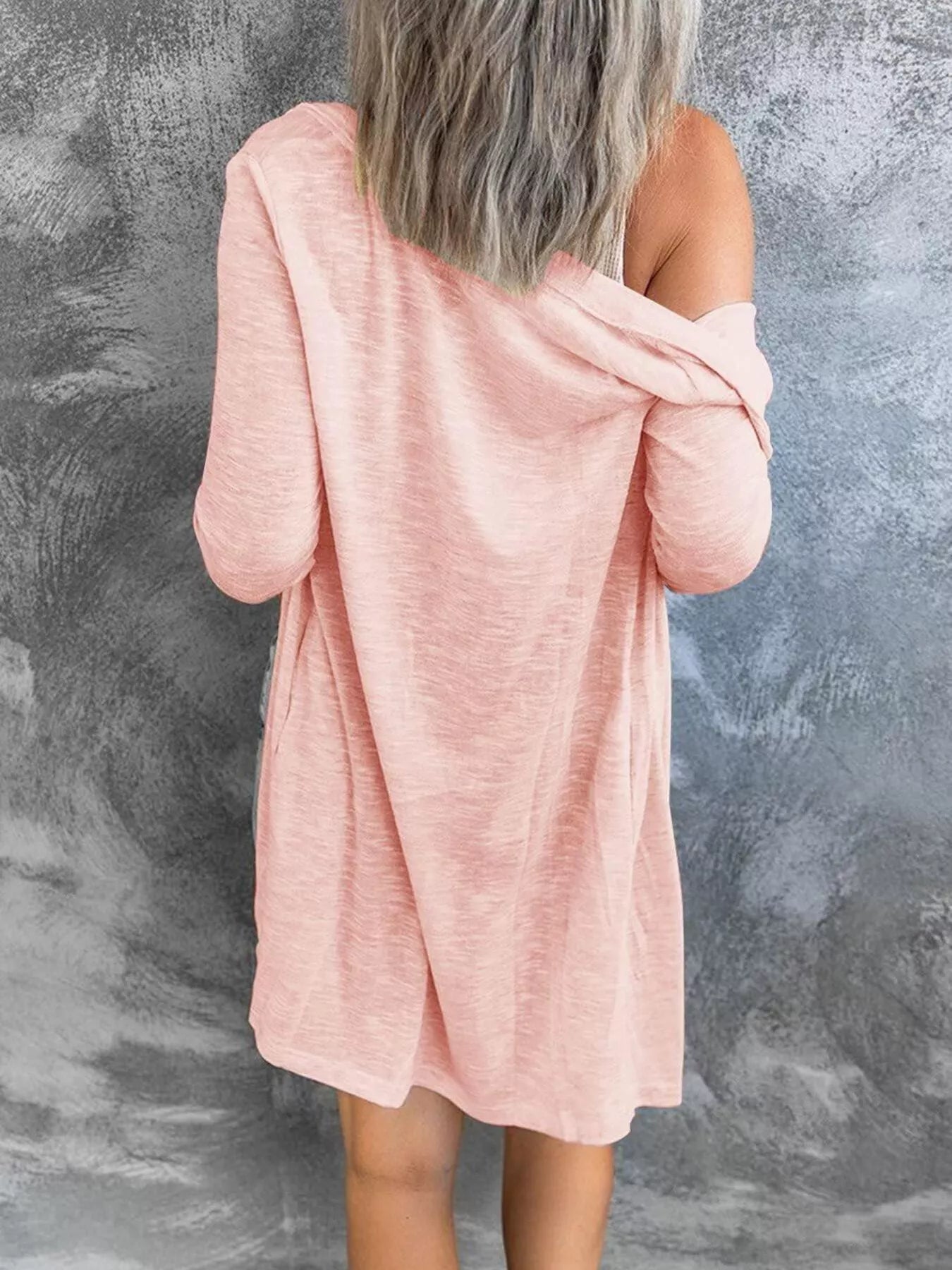Trendsi Full Size Lightweight Button-Up Cardigan Plus Size - Shirts
