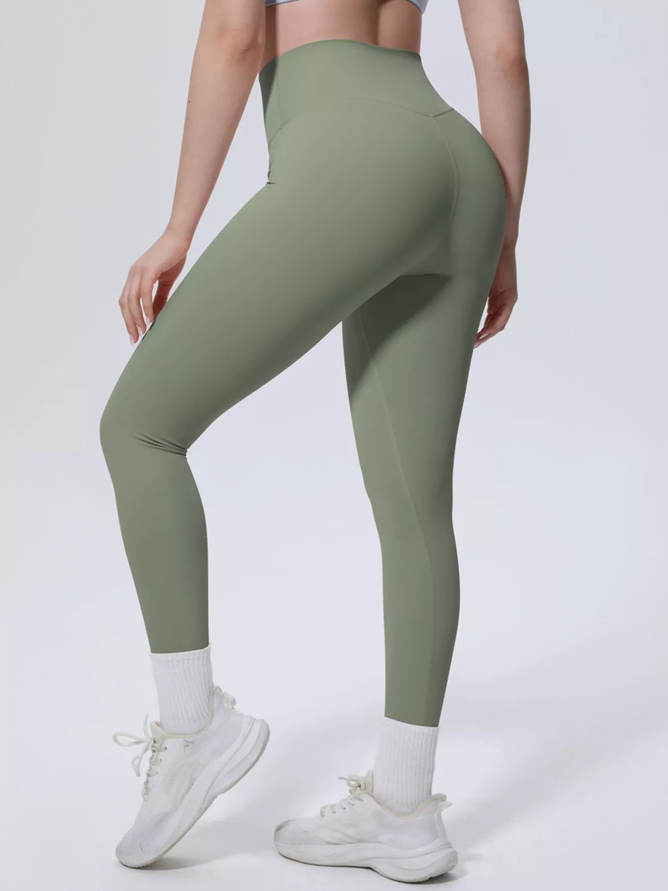 Trendsi High-Waisted Seamless Active Leggings -