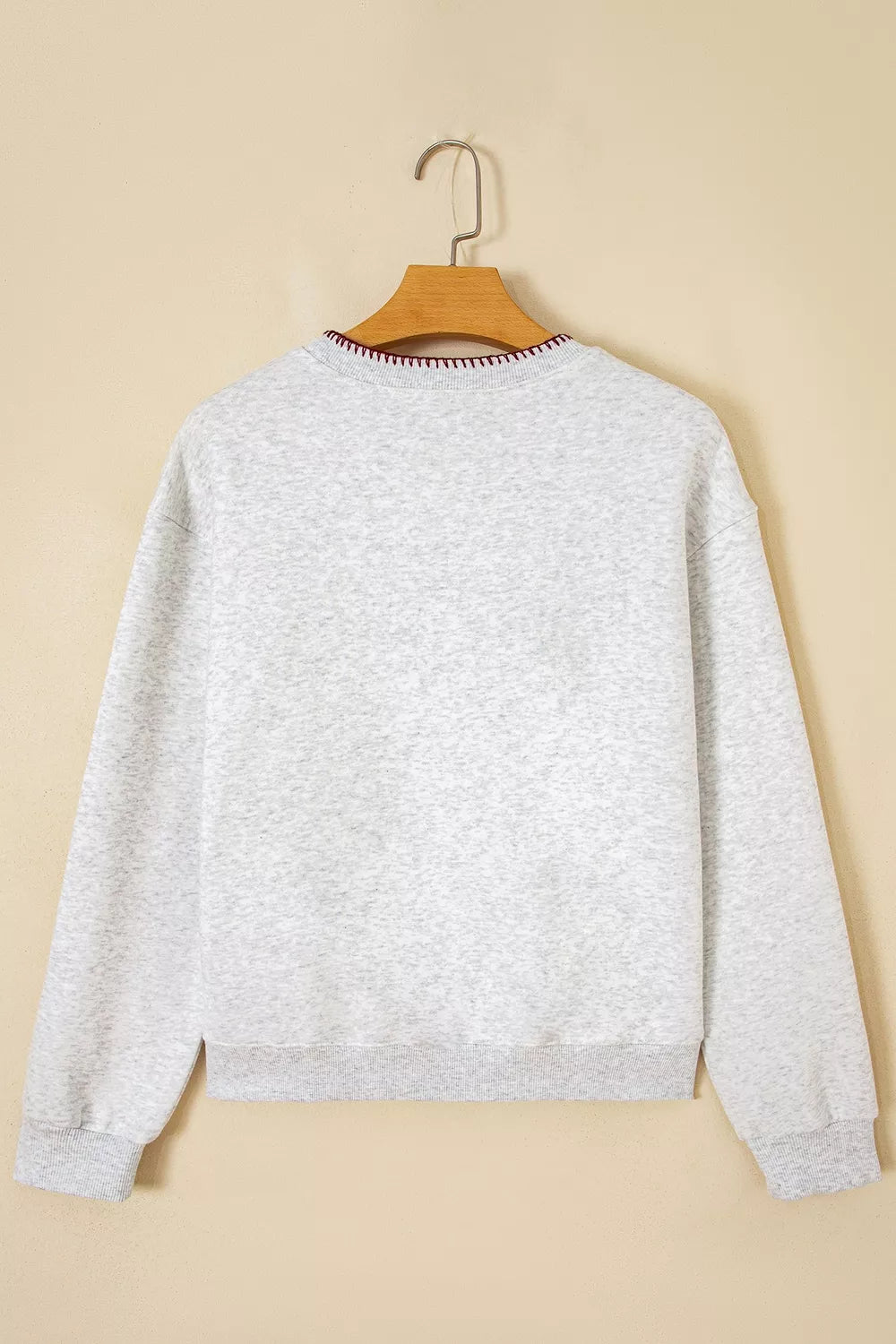 Trendsi Graphic Round Neck Casual Sweatshirt -