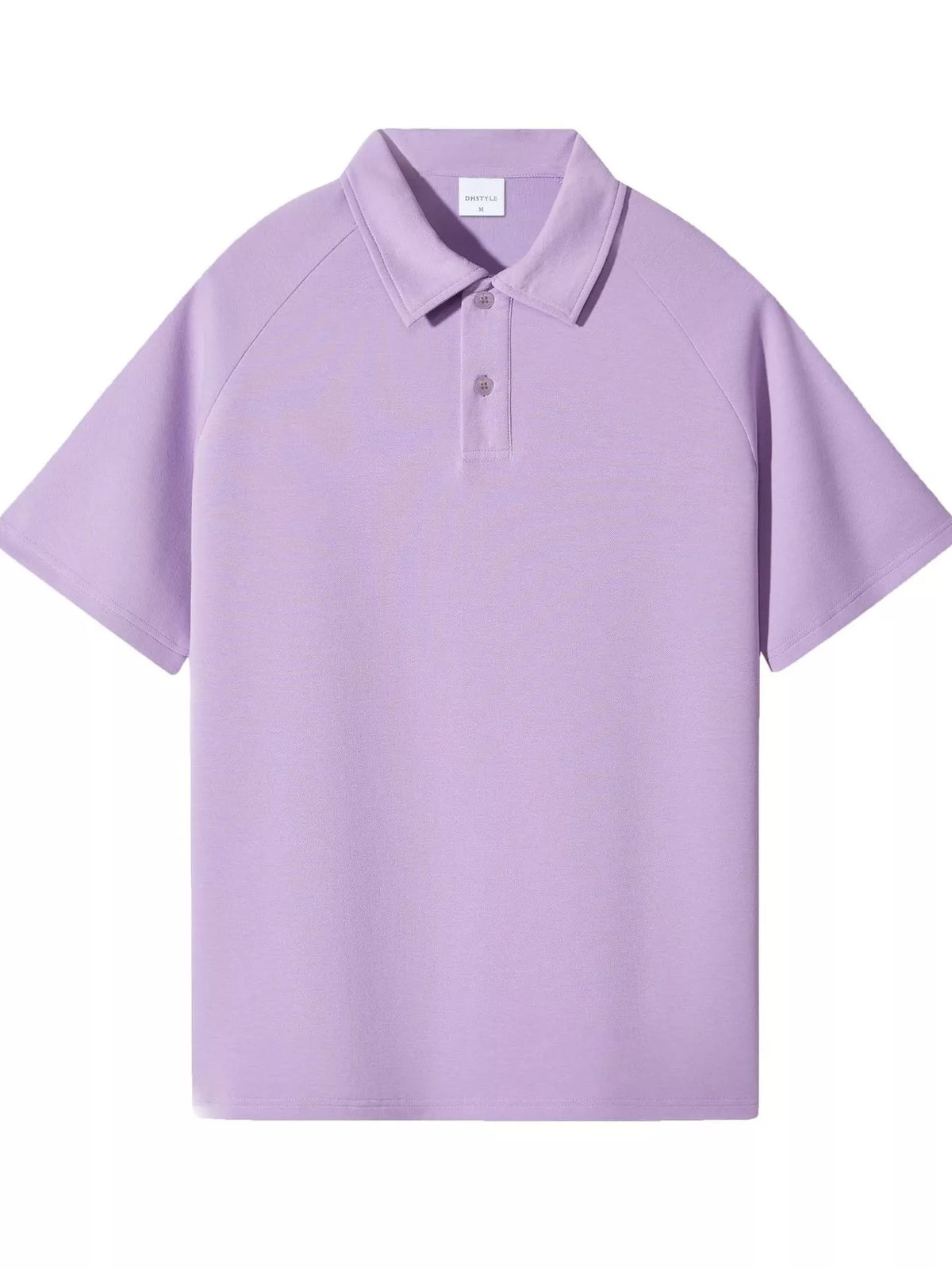 Lavender short sleeve polo t-shirt