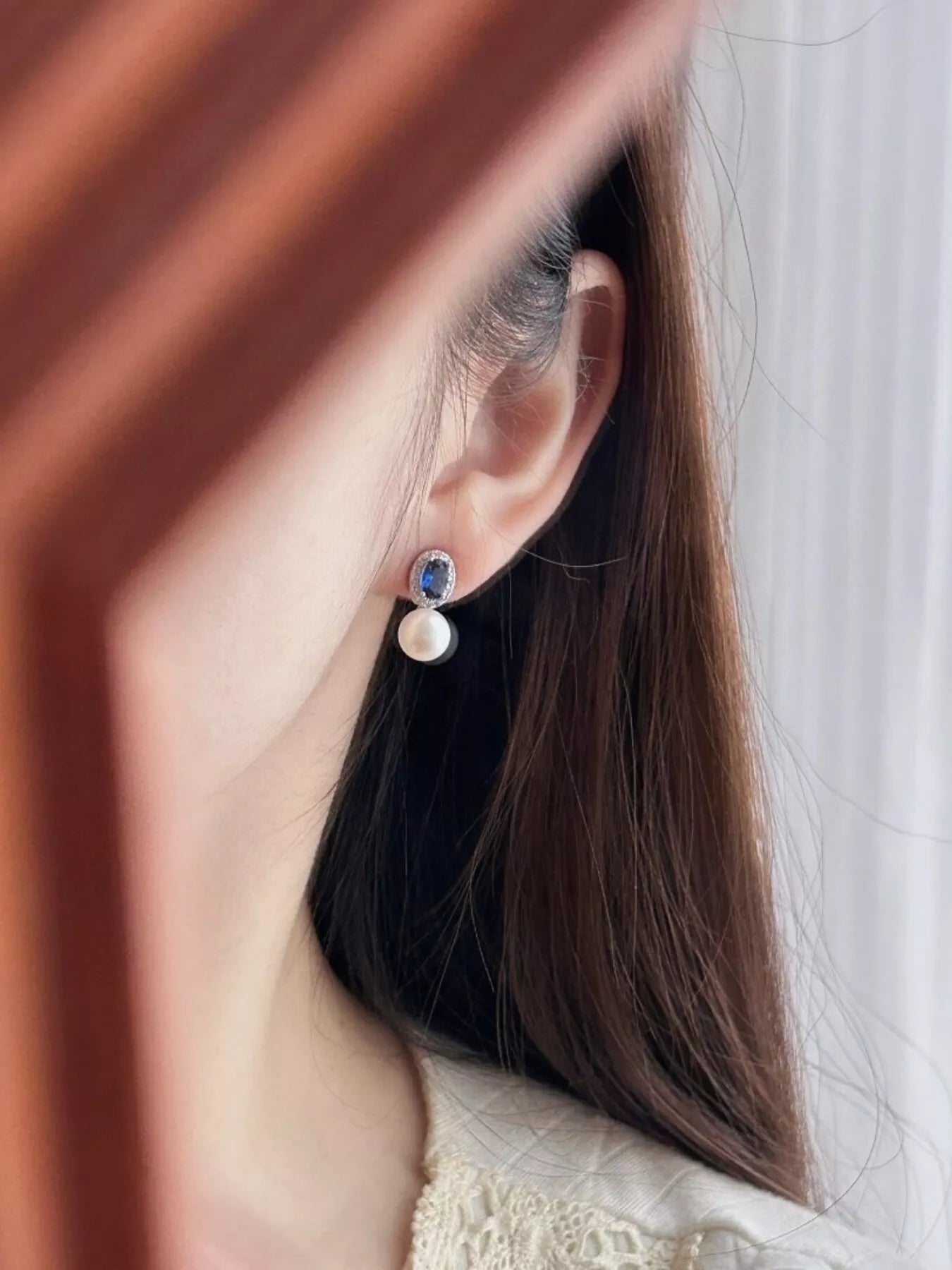 Trendsi Pearl Drop Earrings -