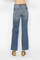 Trendsi Judy Blue Full Size Tummy Control Straight Jeans -