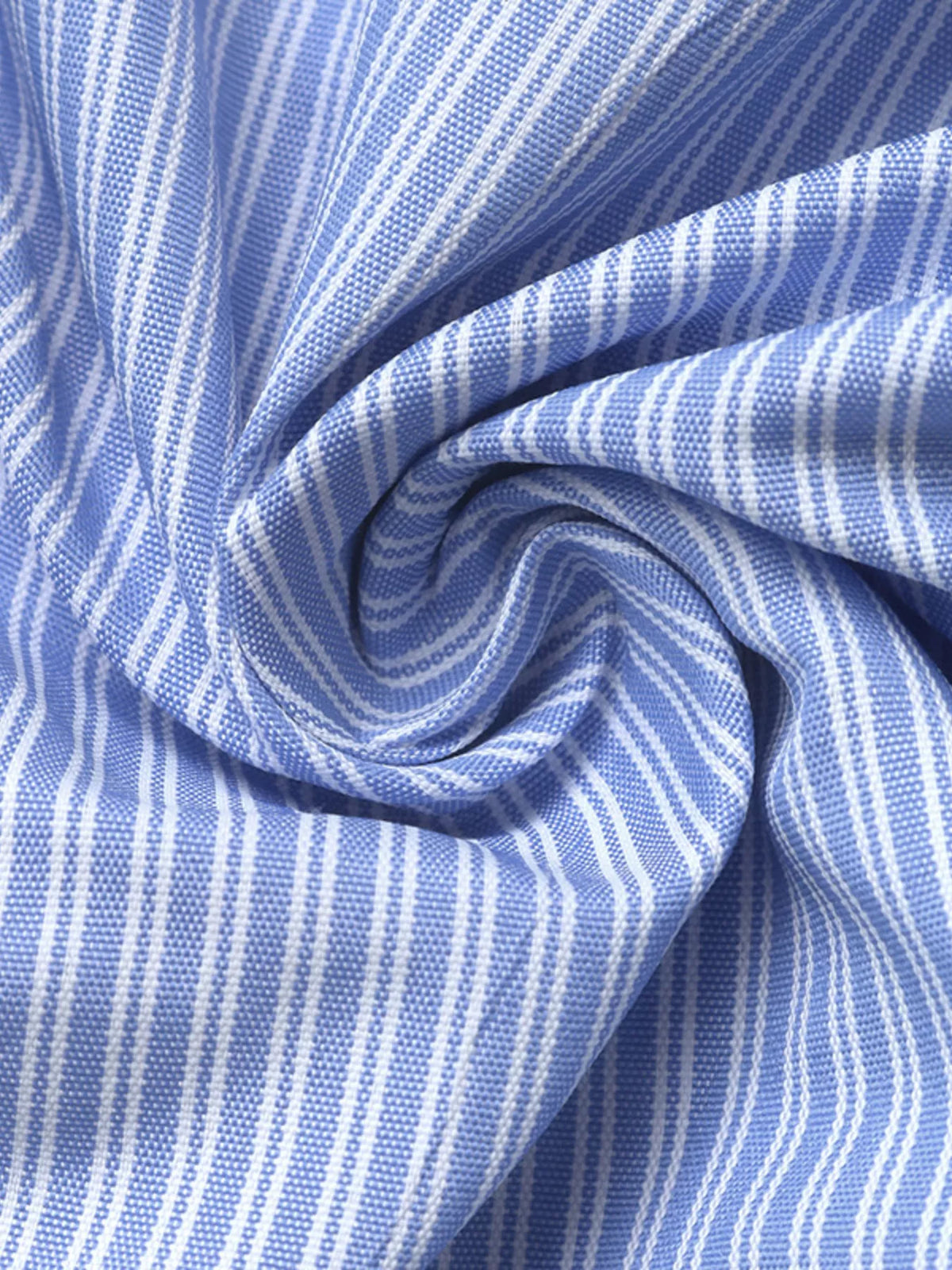 Trendsi Striped Slim-Fit Button-Down Shirt -