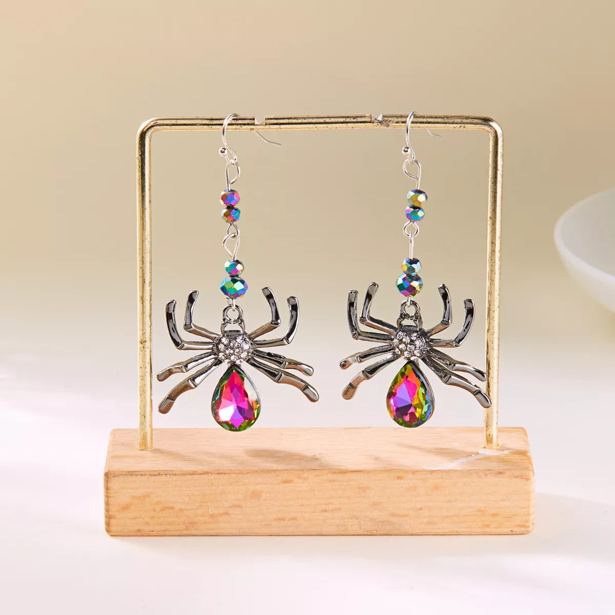 Trendsi Halloween Spider Dangle Earrings -
