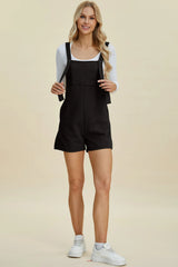 Trendsi Double Take Full Size Texture Sleeveless Romper -