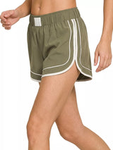 Trendsi Zenana Soft Woven Lined Dolphin Shorts -