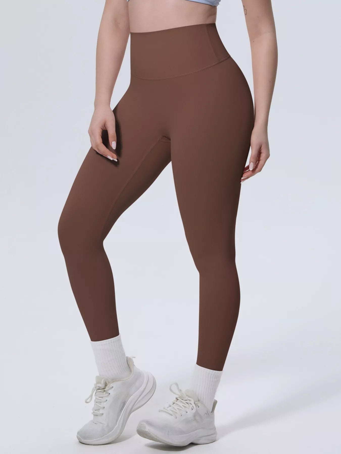 Trendsi High-Waisted Seamless Active Leggings -
