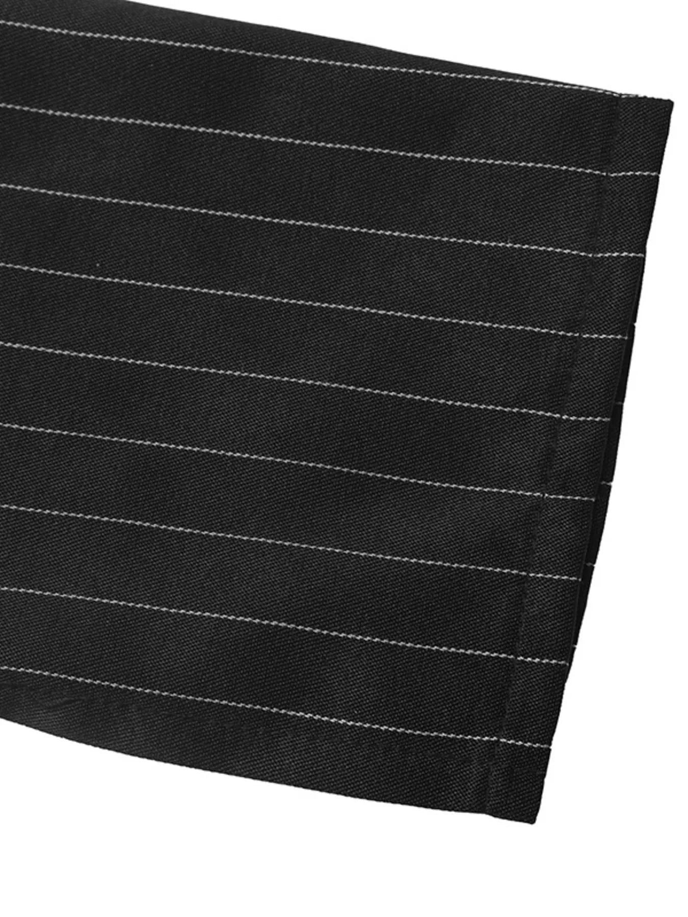 Trendsi Striped Long Sleeve Peplum Blouse -