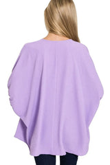Trendsi Zenana Woven Airflow V-neck Puff Half Sleeve Top -