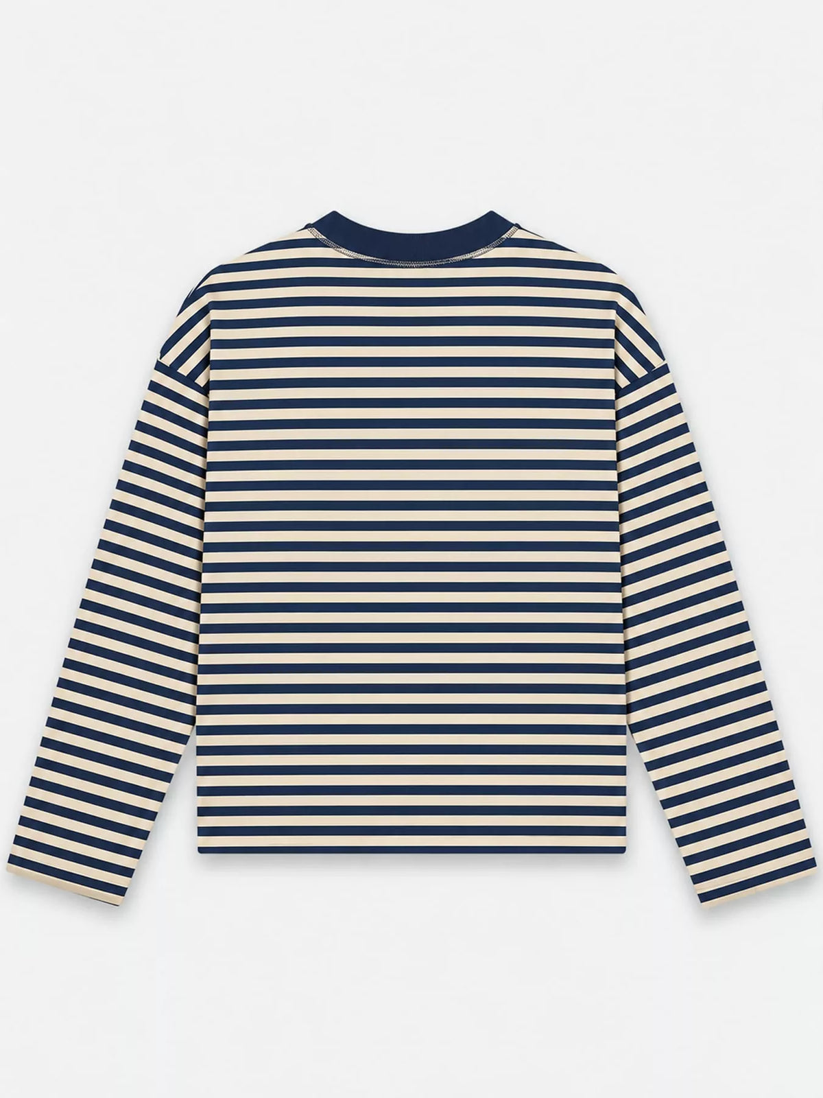 Long Sleeve Crew Neck T-Shirt — back view