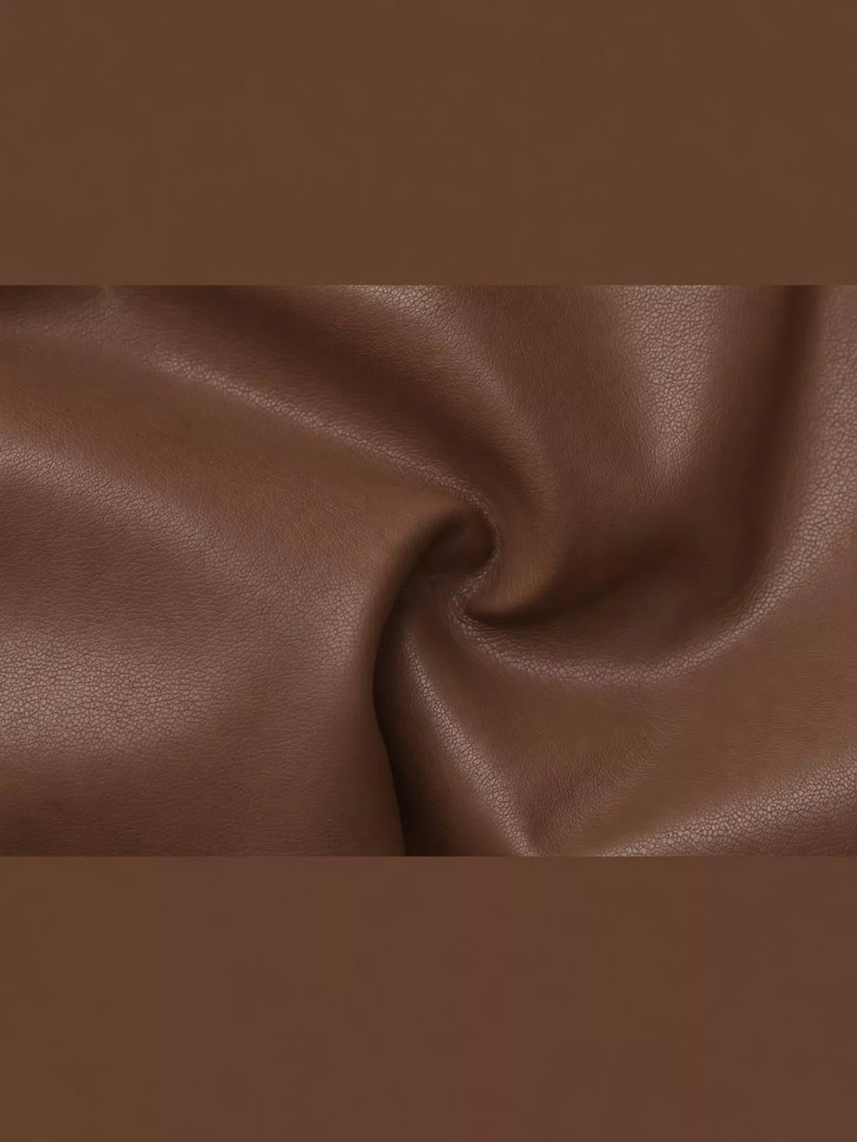 High-Waisted Ruched Faux Leather Skort — garment construction details