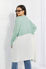 Trendsi Culture Code Until You Came Color Block Duster Cardigan - Shirts