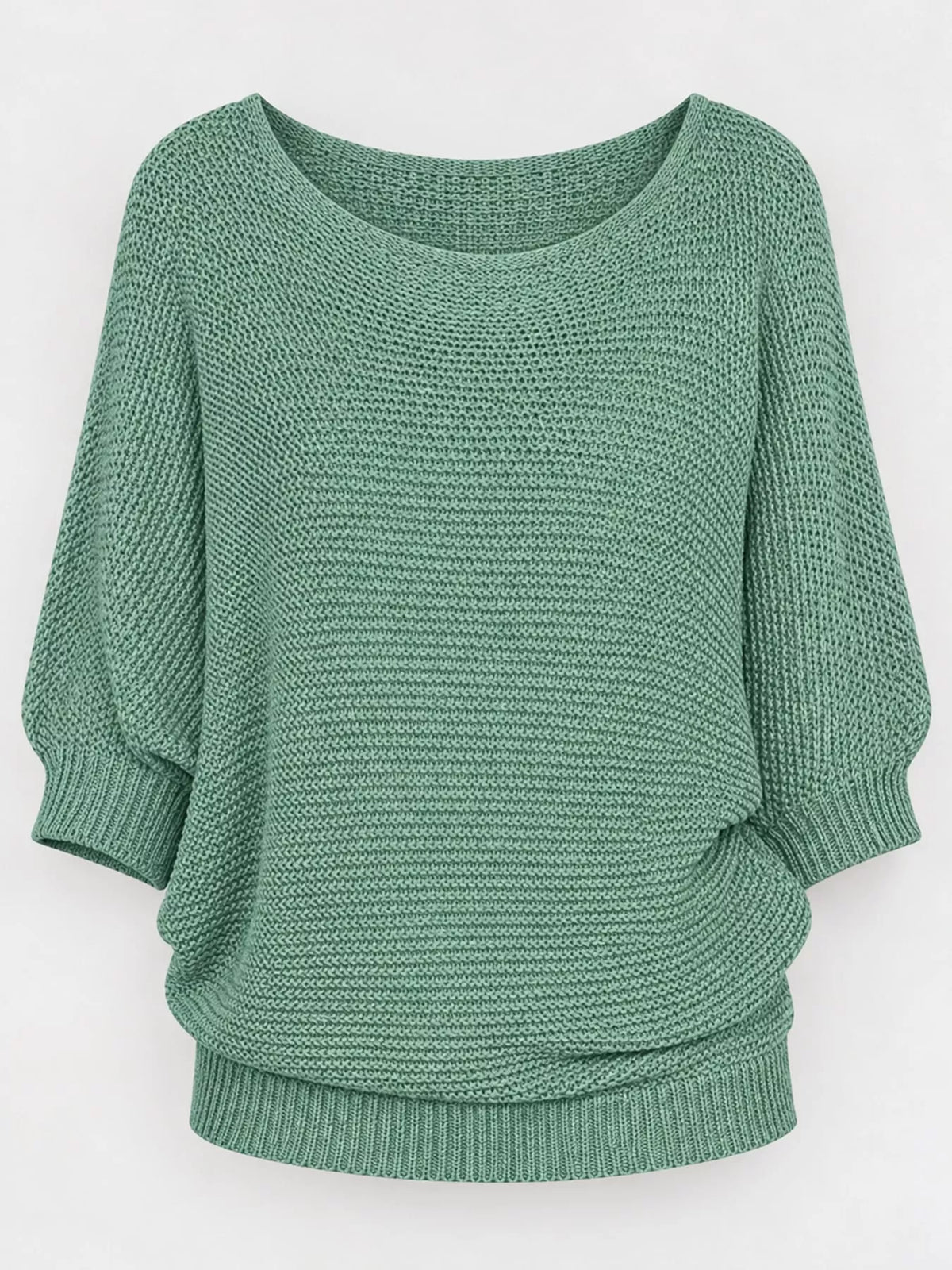 Three-quarter sleeve sweater, product view