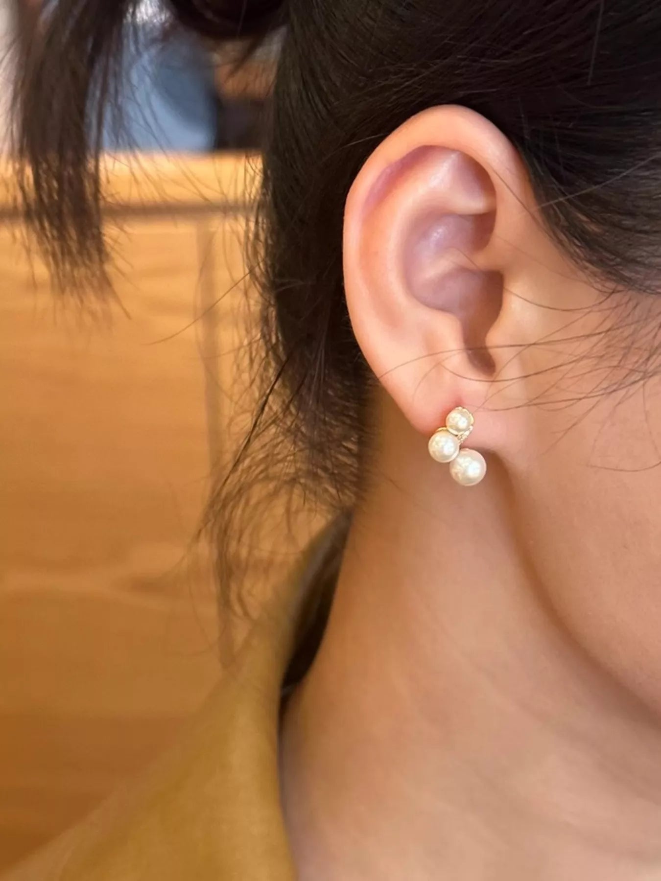 Trendsi Pearl Cluster Earrings -