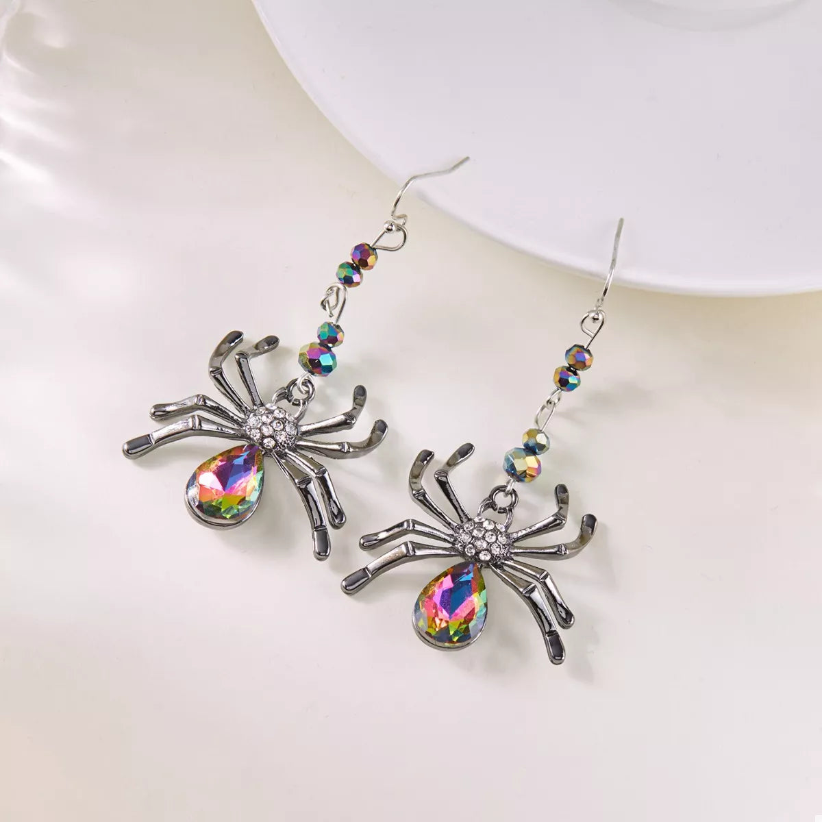 Trendsi Halloween Spider Dangle Earrings -