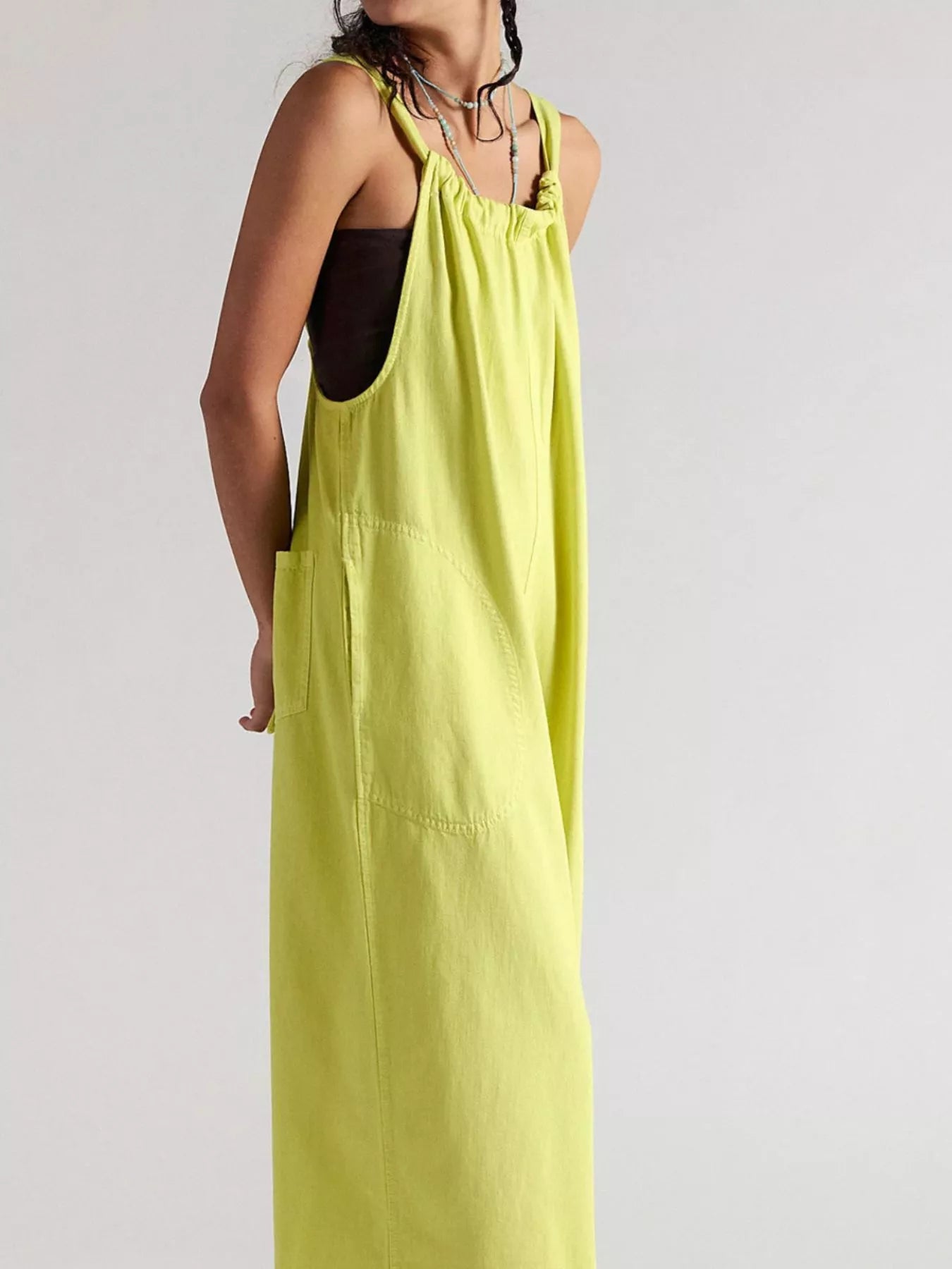 Trendsi Sleeveless Wide-Leg Jumpsuit -