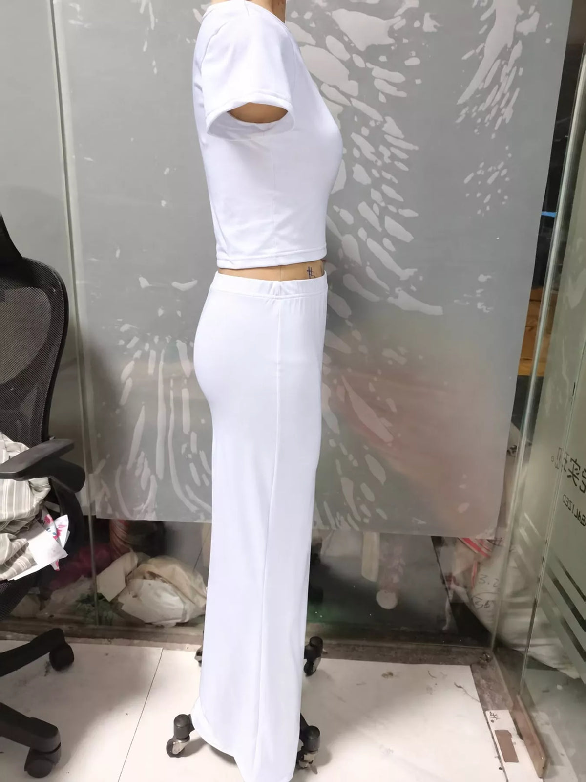 Top and skirt set