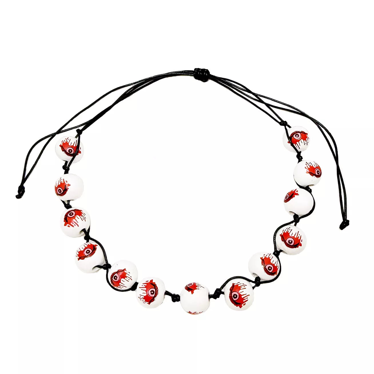 Trendsi Halloween Beaded Choker Necklace -