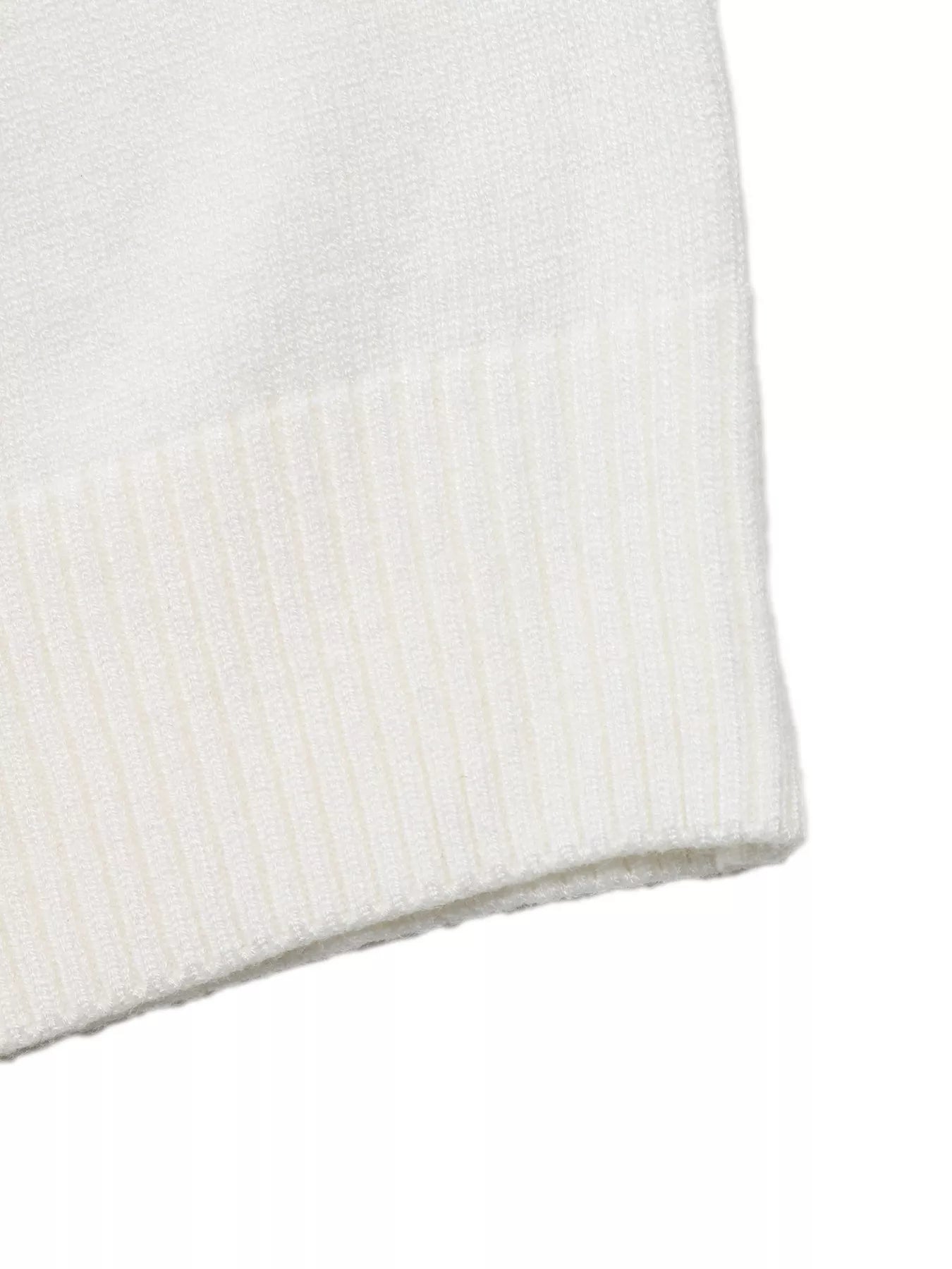 Trendsi Bow-Embellished Lace Trim Sweater -